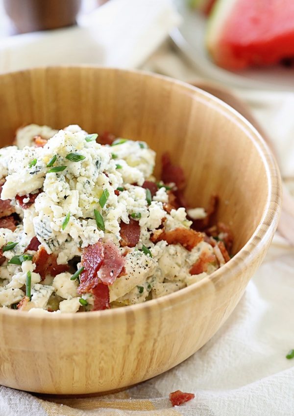 Bacon & Blue Cheese Potato Salad Recipe