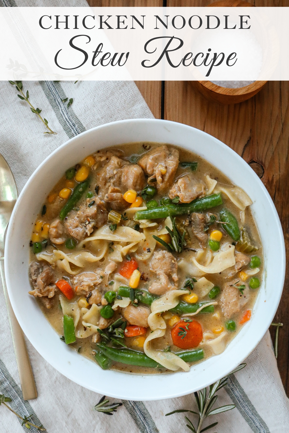Chicken Noodle Stew recipe