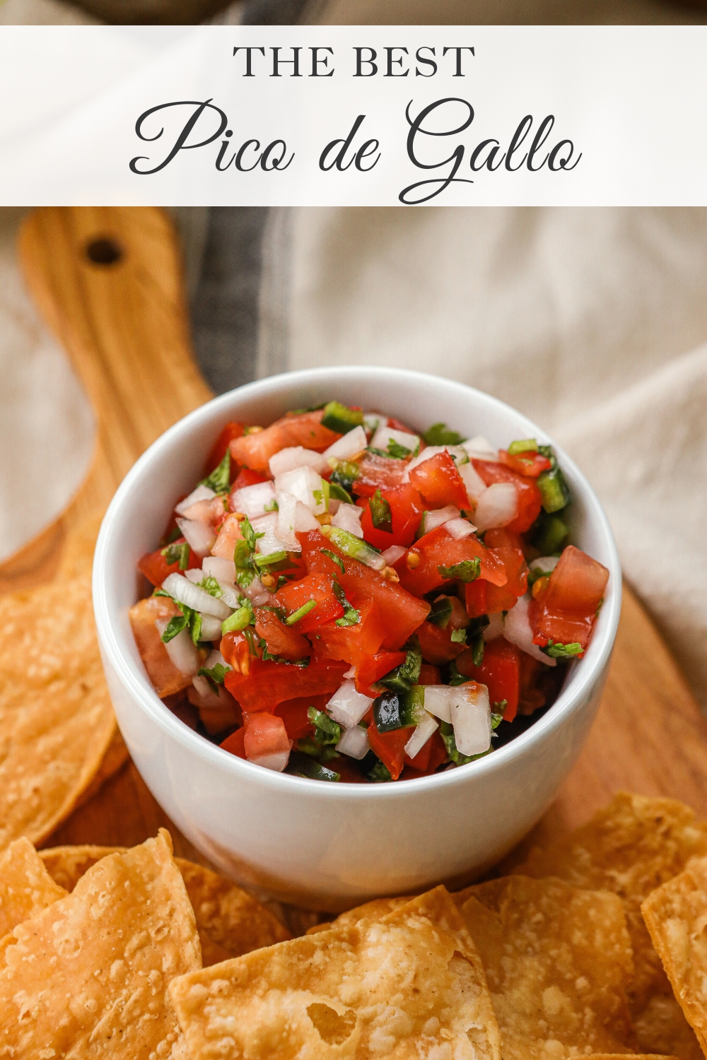 Authentic, Easy Pico de Gallo
