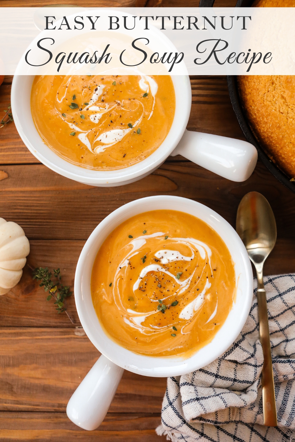 Thanksgiving Butternut Squash Soup Recipe: Creamy & Comforting Delight