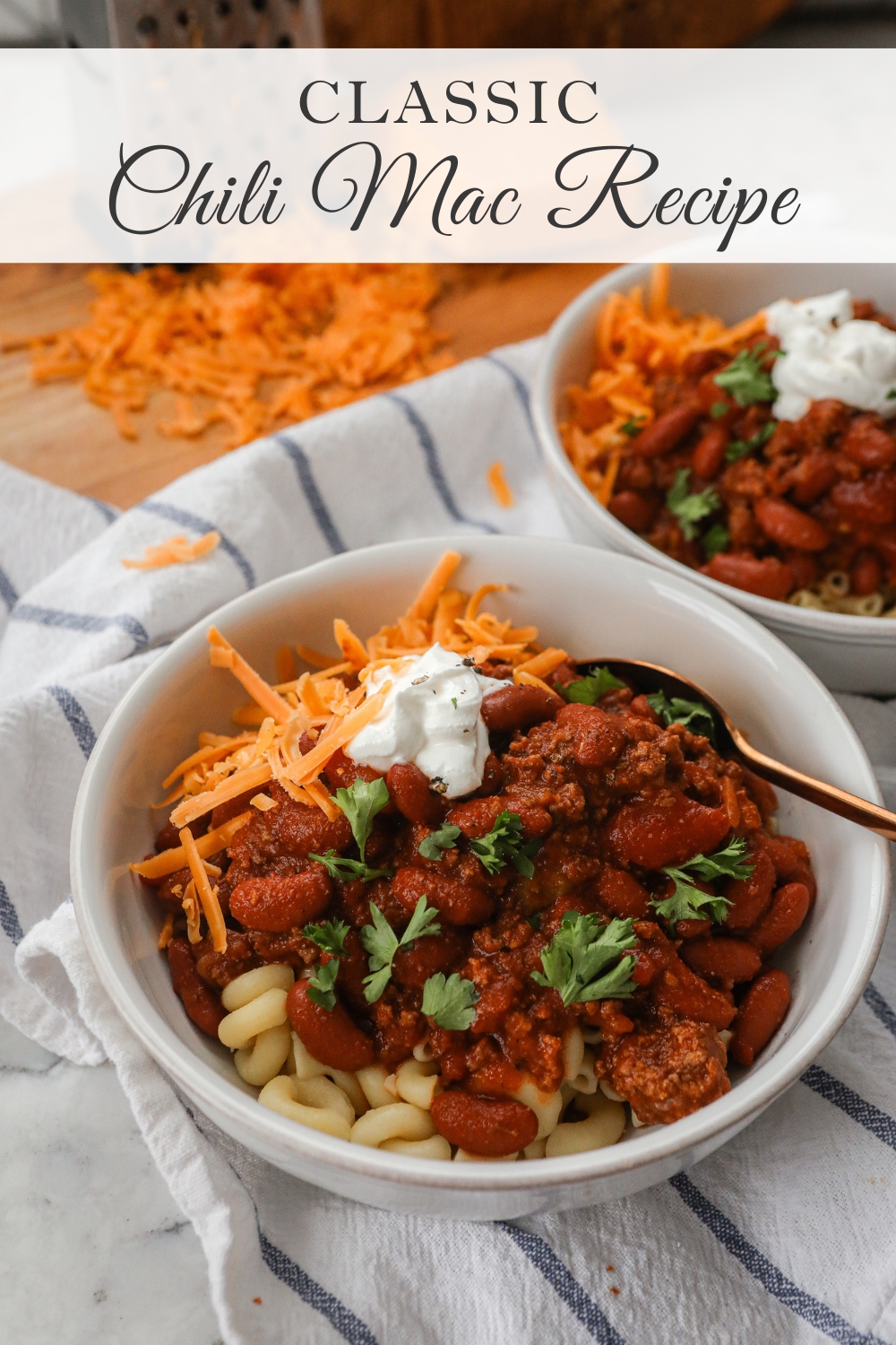 Classic Chili Mac recipe - Sugar Maple Farmhouse