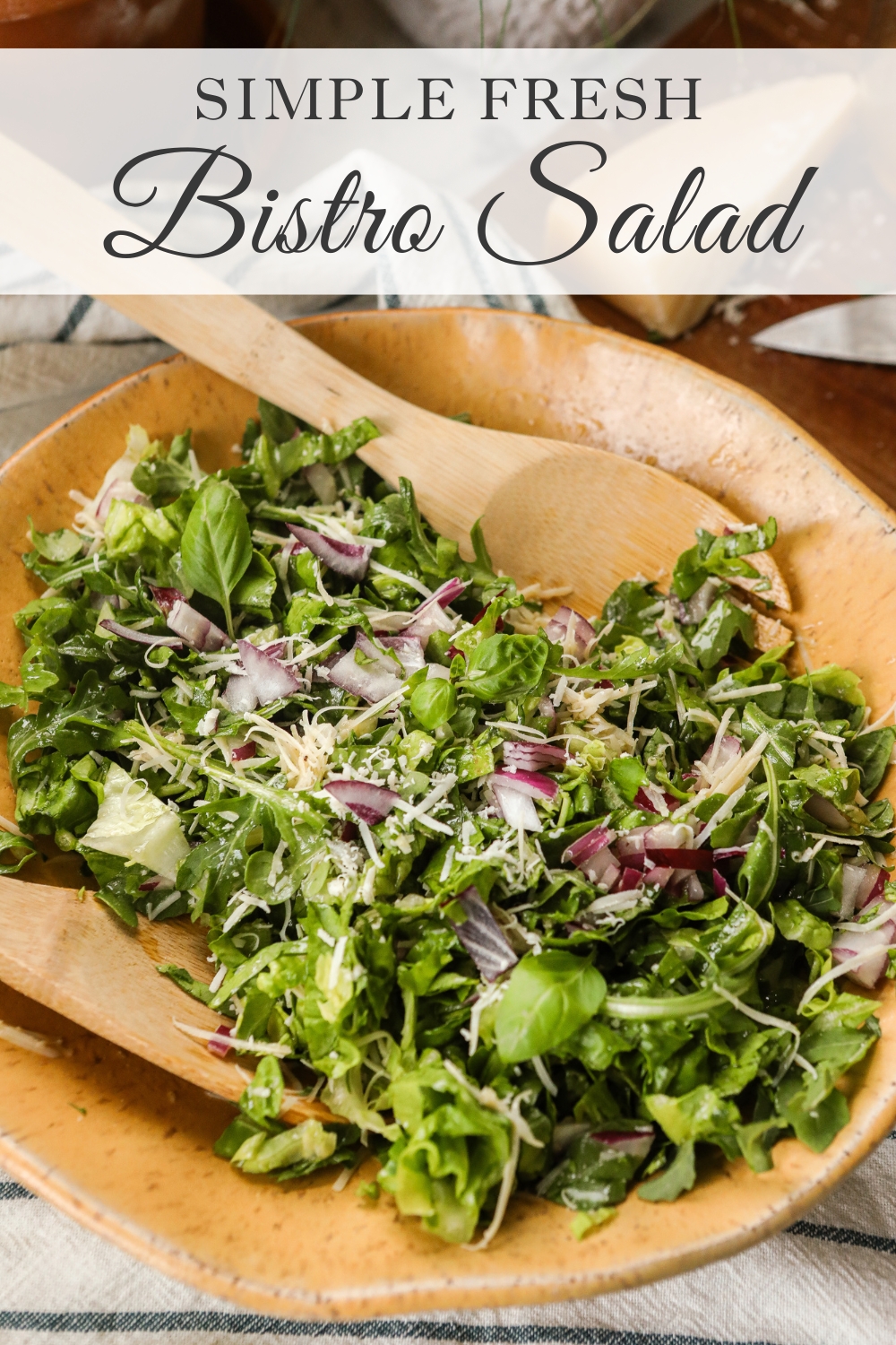 Classic French Bistro Salad - Sugar Maple Farmhouse
