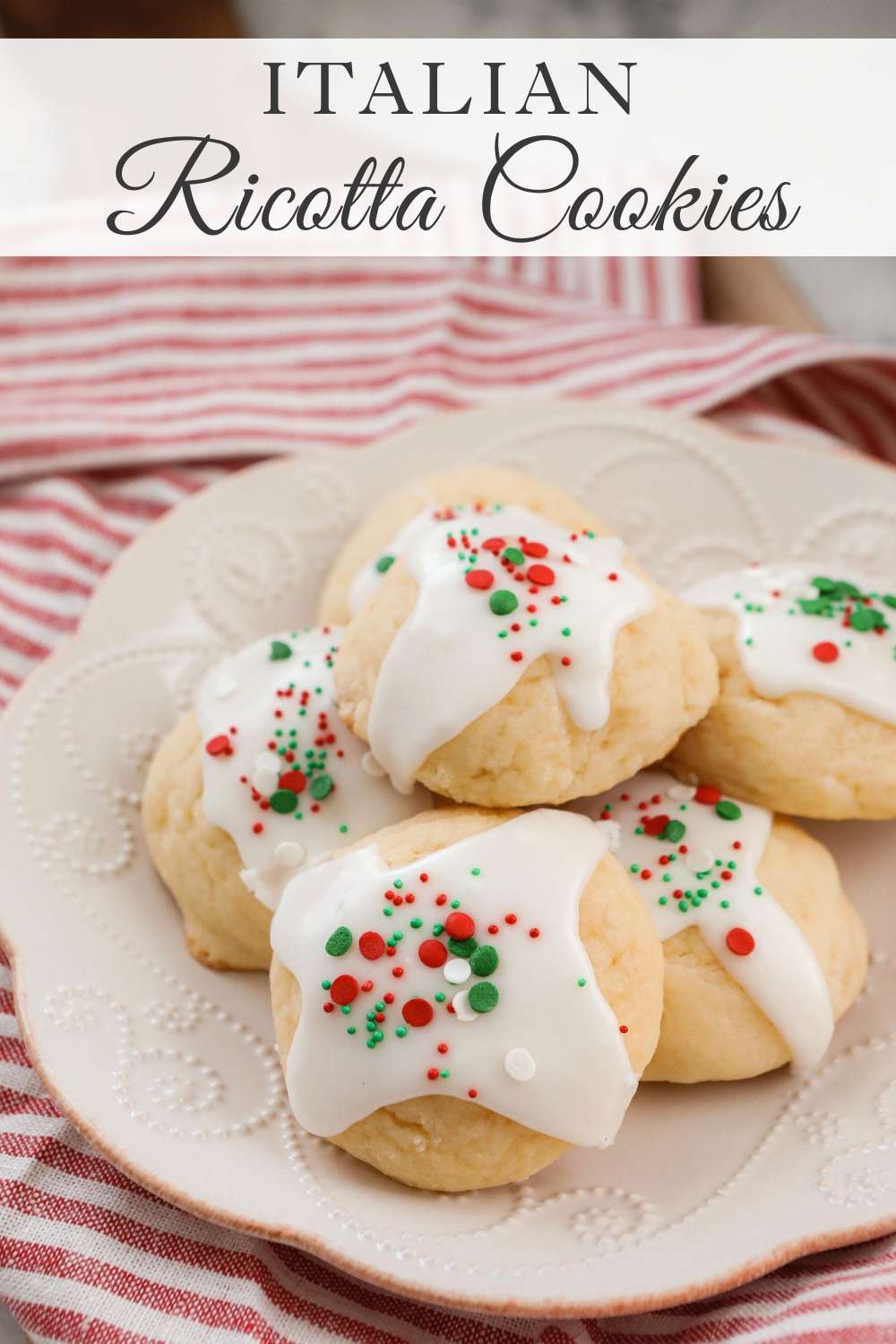 Italian Ricotta Cookies recipe - Sugar Maple Farmhouse