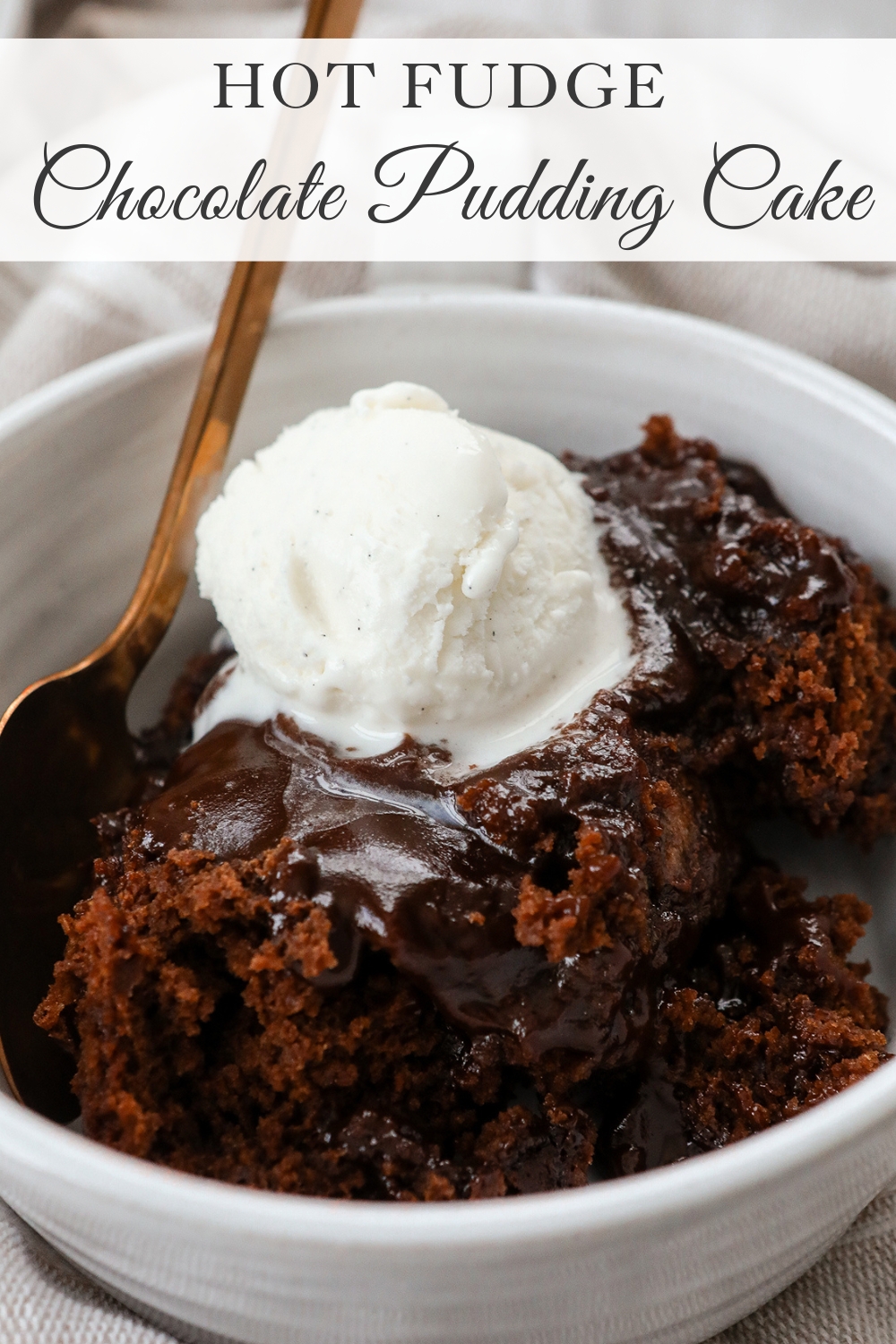 Hot Fudge Chocolate Pudding Cake - Sugar Maple Farmhouse dessert ideas