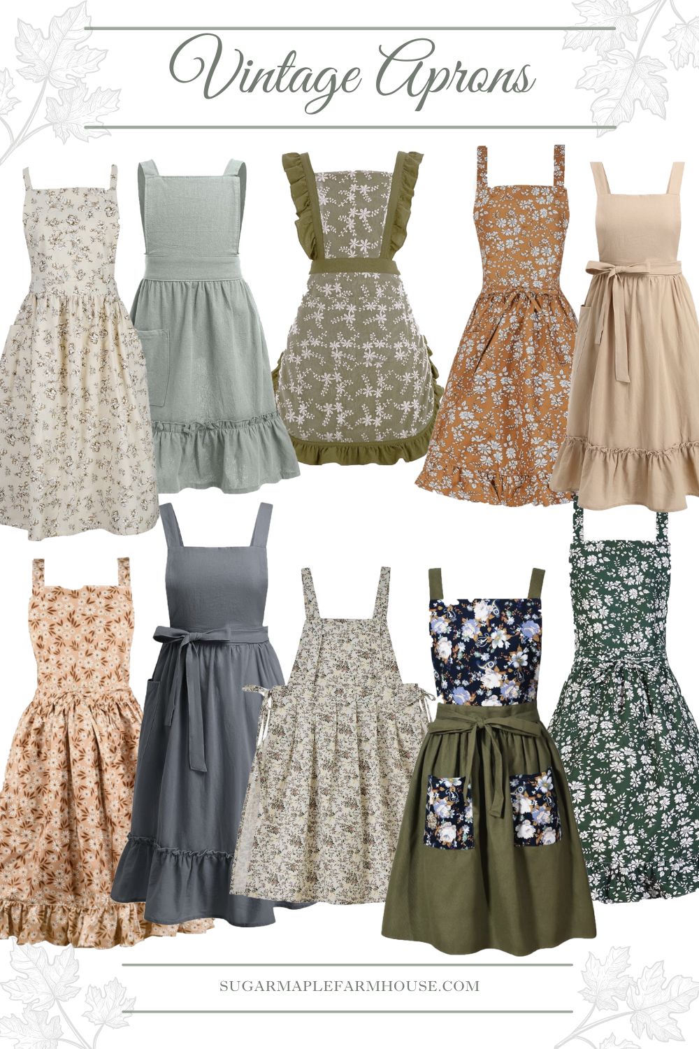 Vintage Aprons - Sugar Maple Farmhouse