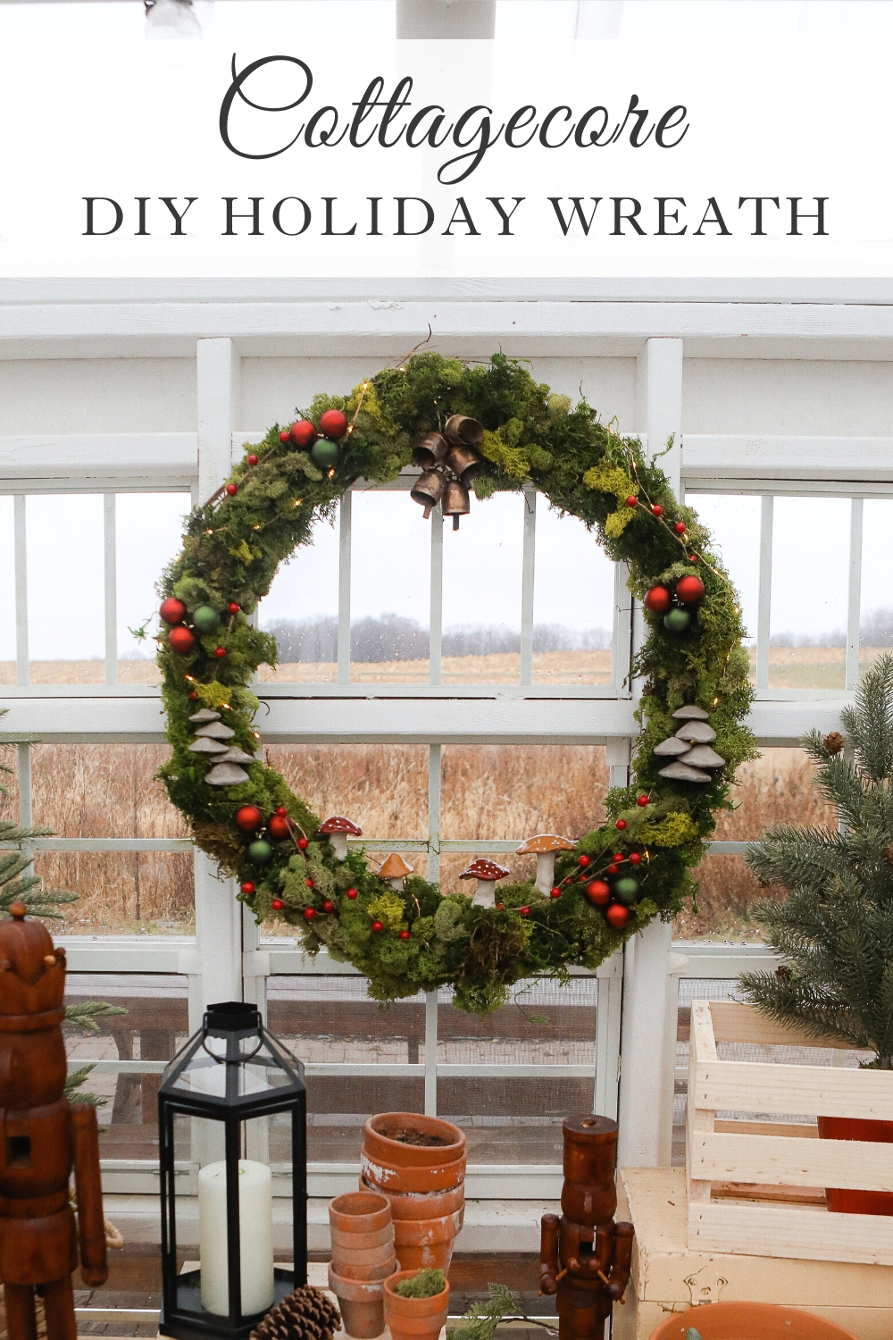 Cottagecore Christmas Wreath