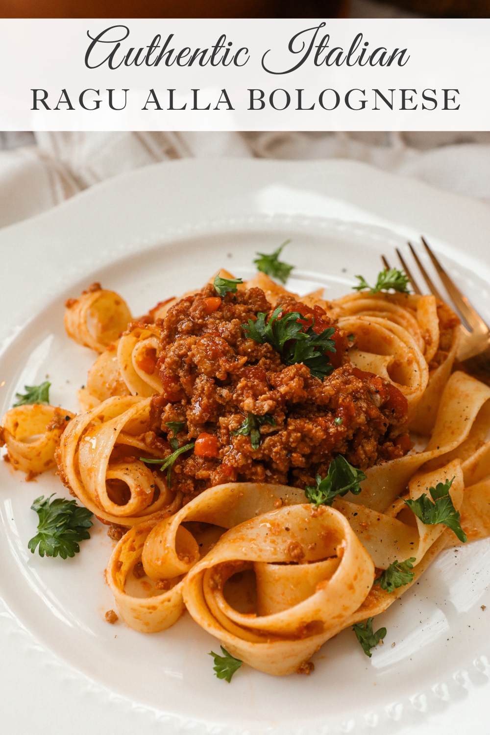 Traditional Ragu alla Bolognese - Sugar Maple Farmhouse authentic Italian recipes