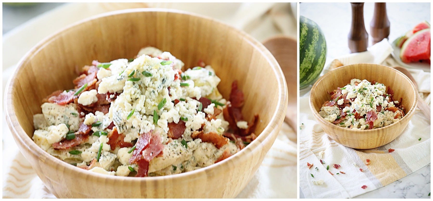 Bacon & Blue Potato Salad Recipe