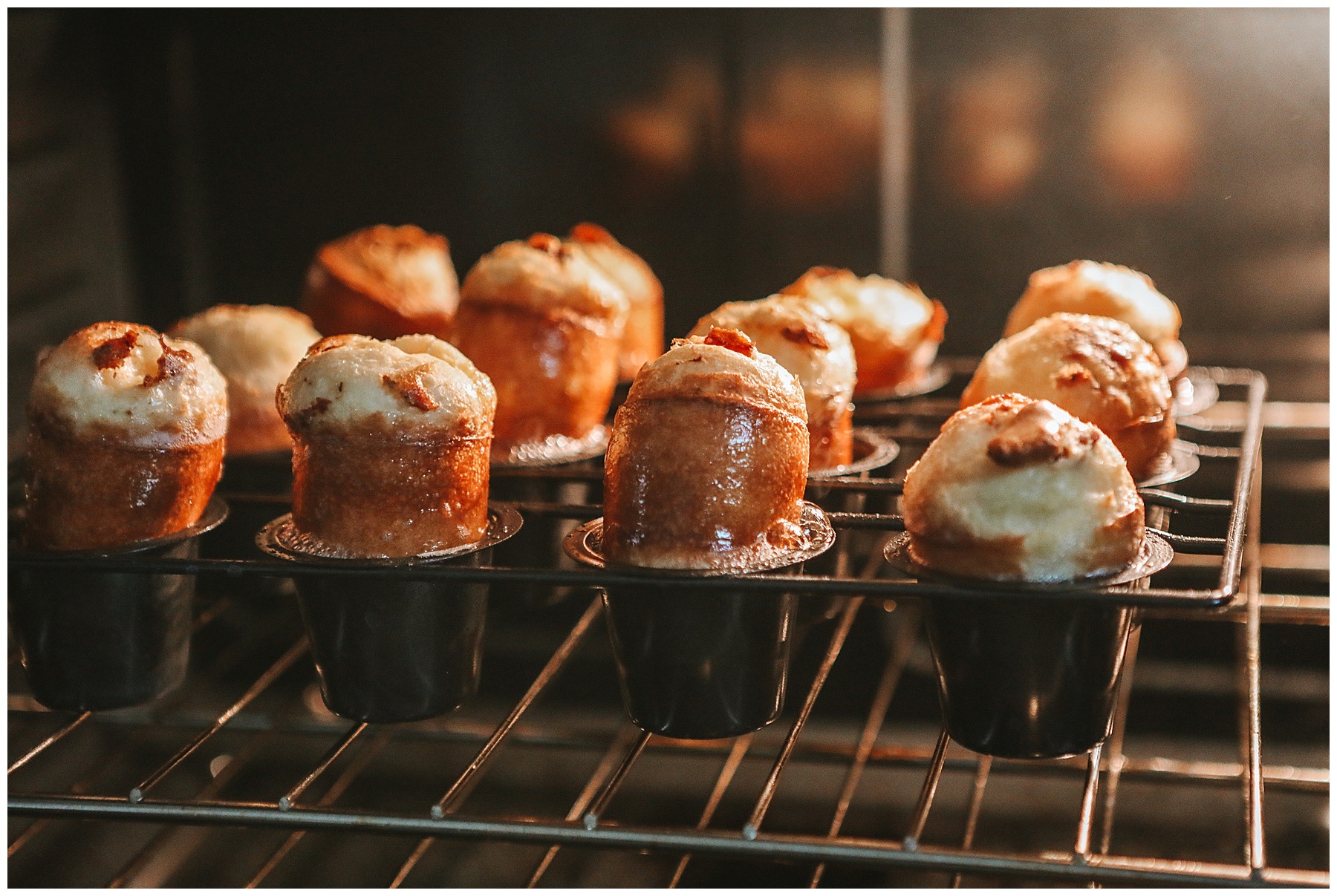 Bacon & Goat Cheese Popovers