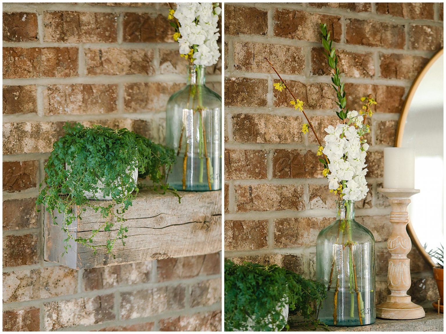 Spring Fireplace Decor Ideas & Tips