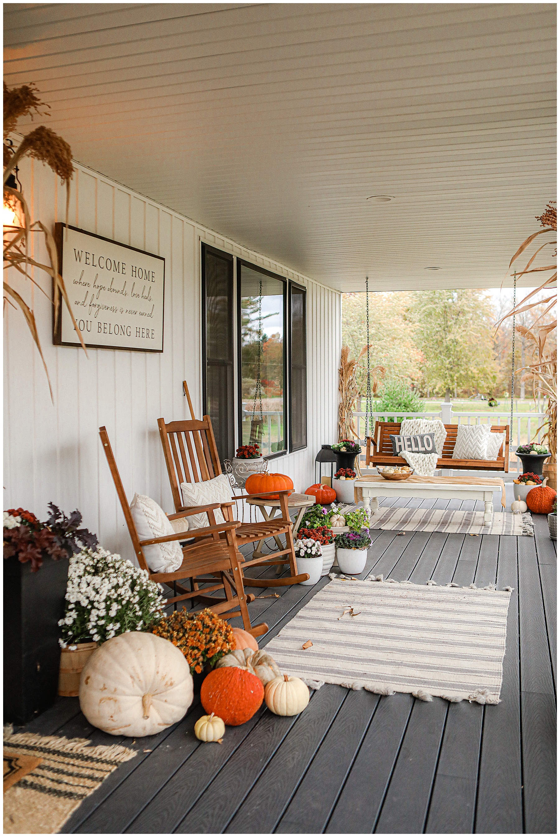 Fall Front porch decor 2020