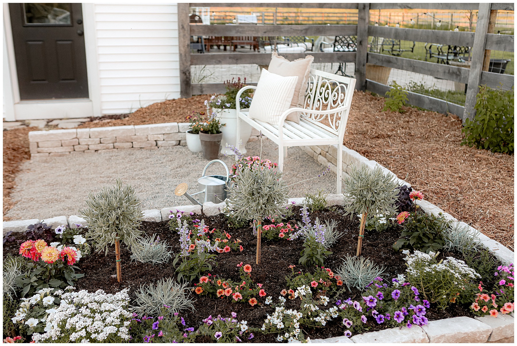 How to build a stone garden bed