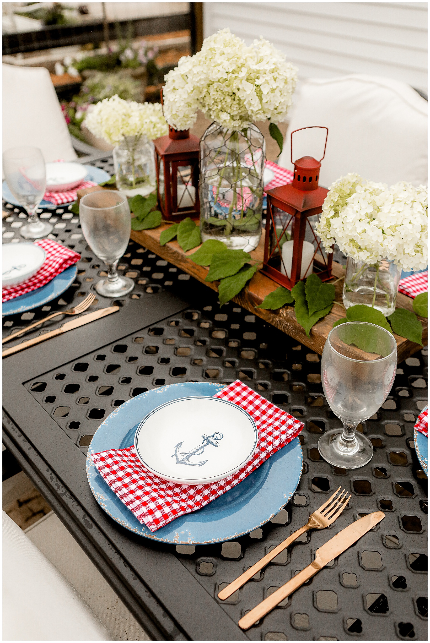 outdoor place setting