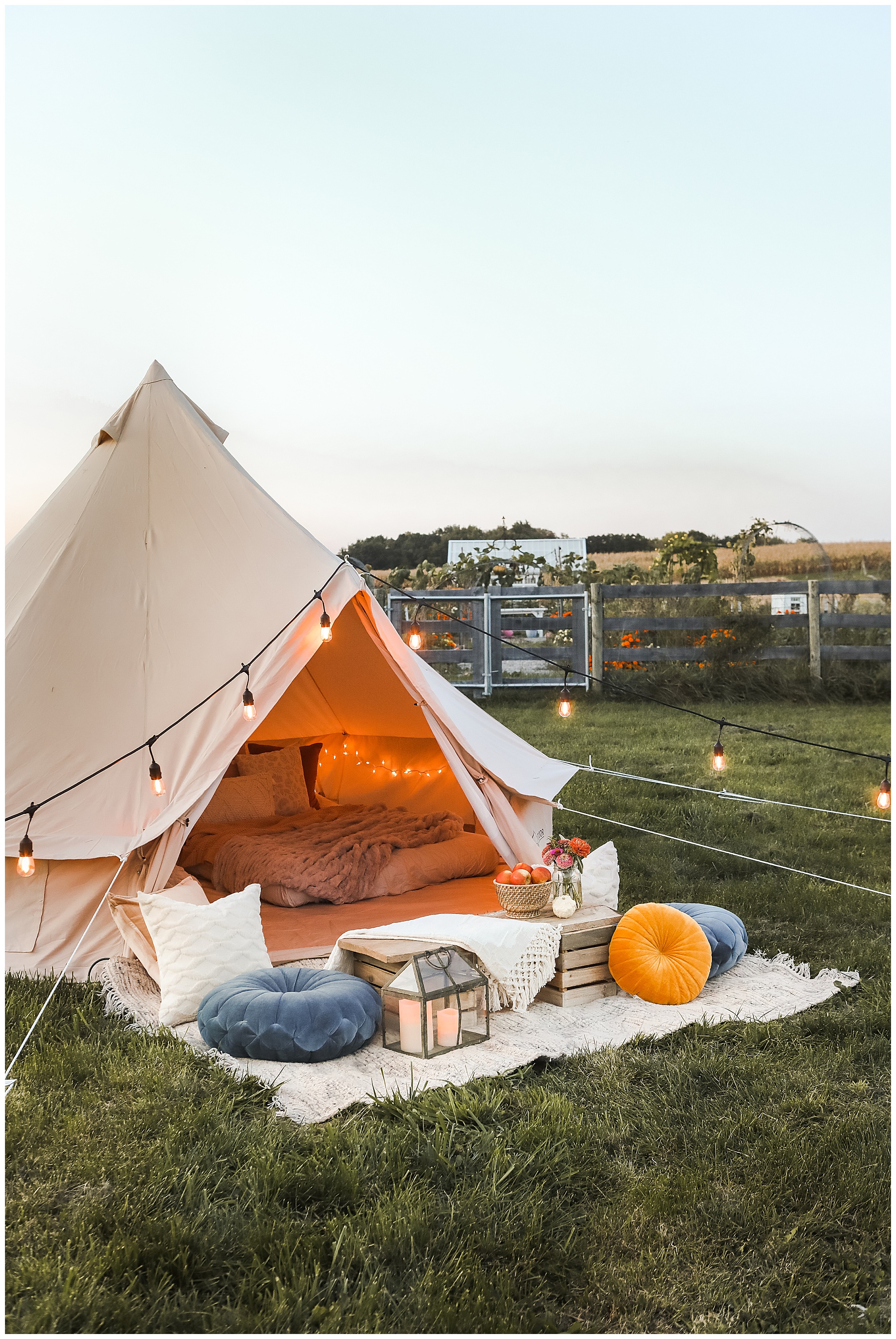 camping in the backyard Ideas for glamping