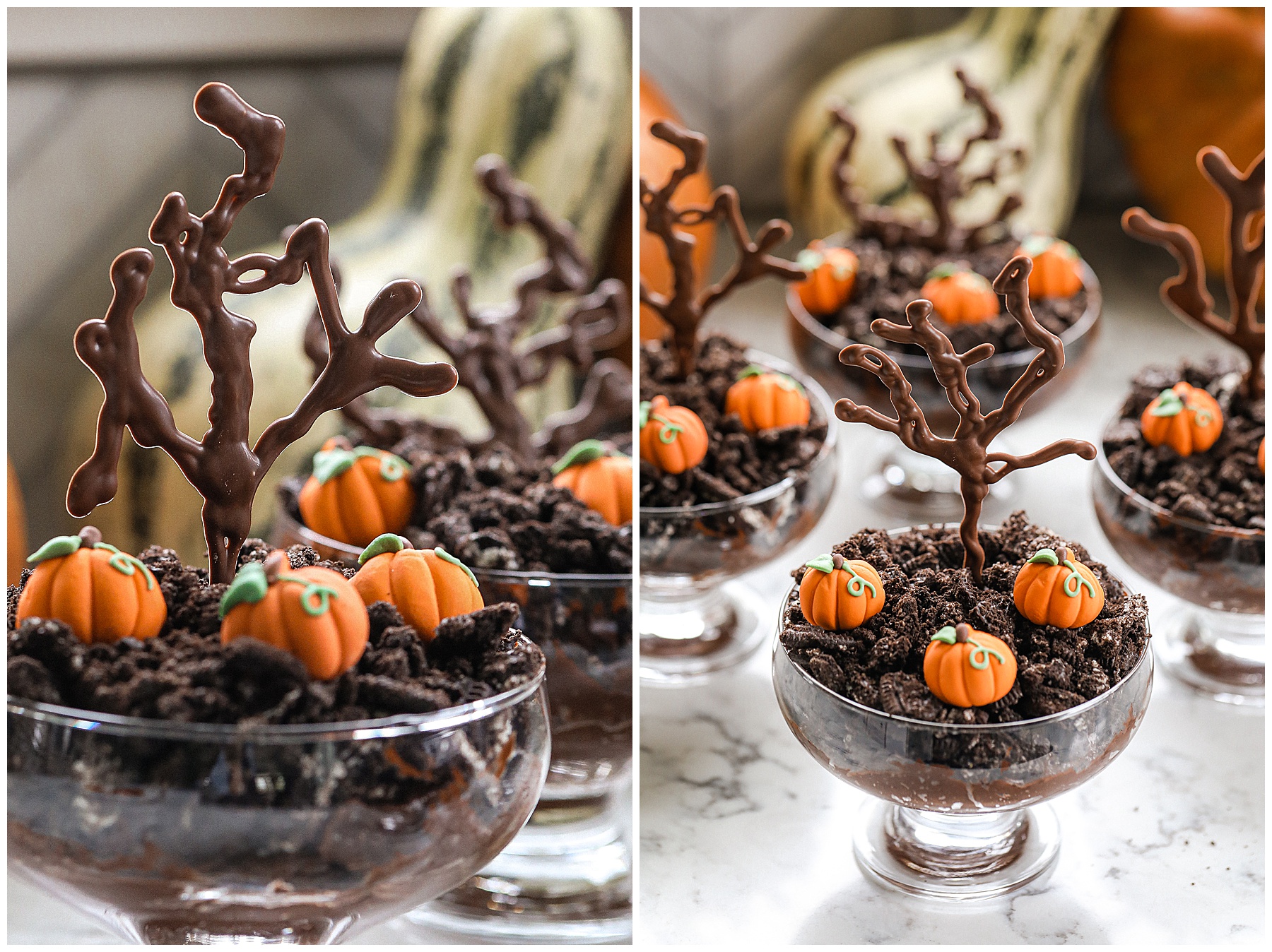 Spooky Halloween Chocolate trees