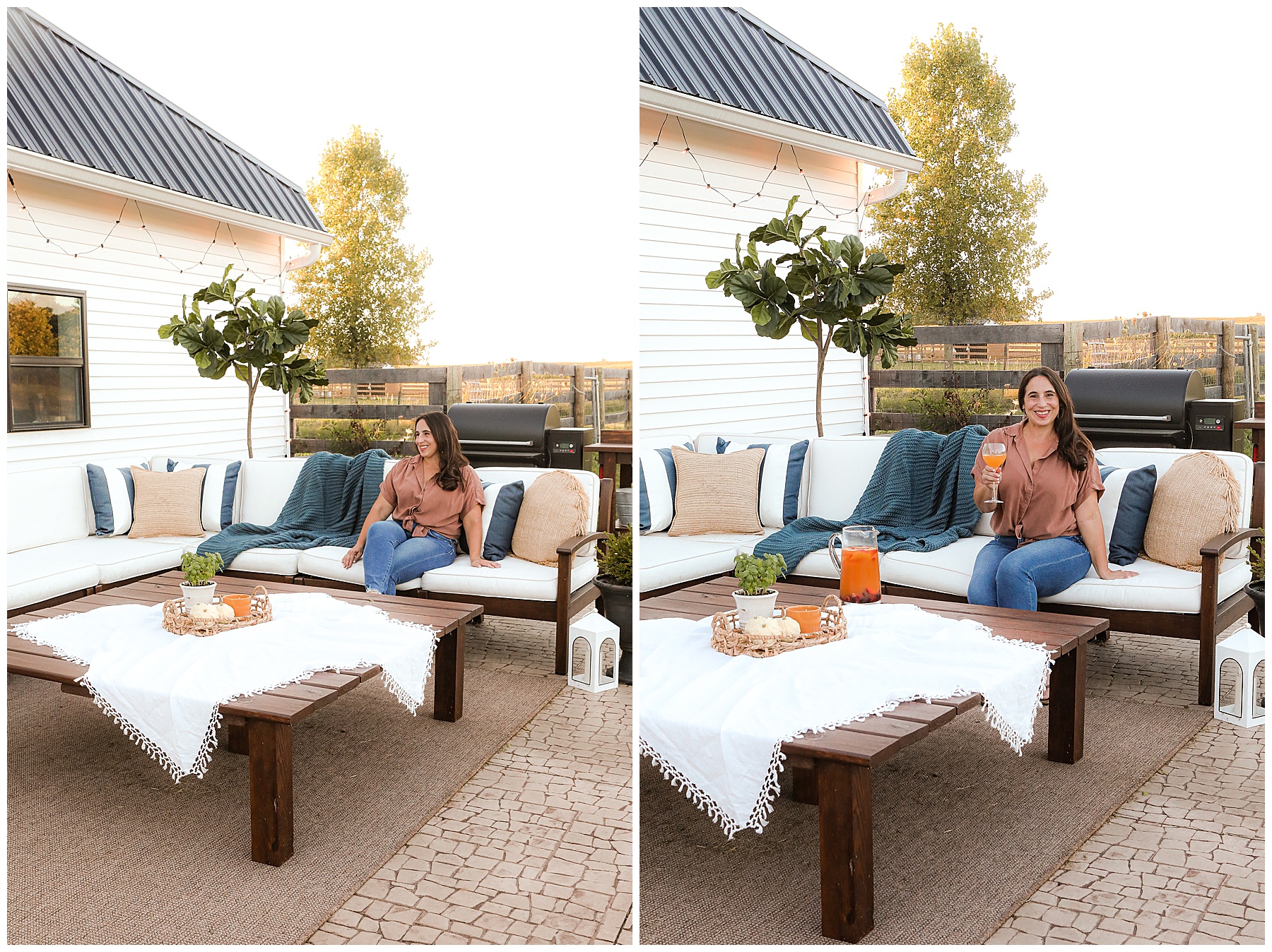 Outdoor Patio Set up & Chatham outdoor furniture review