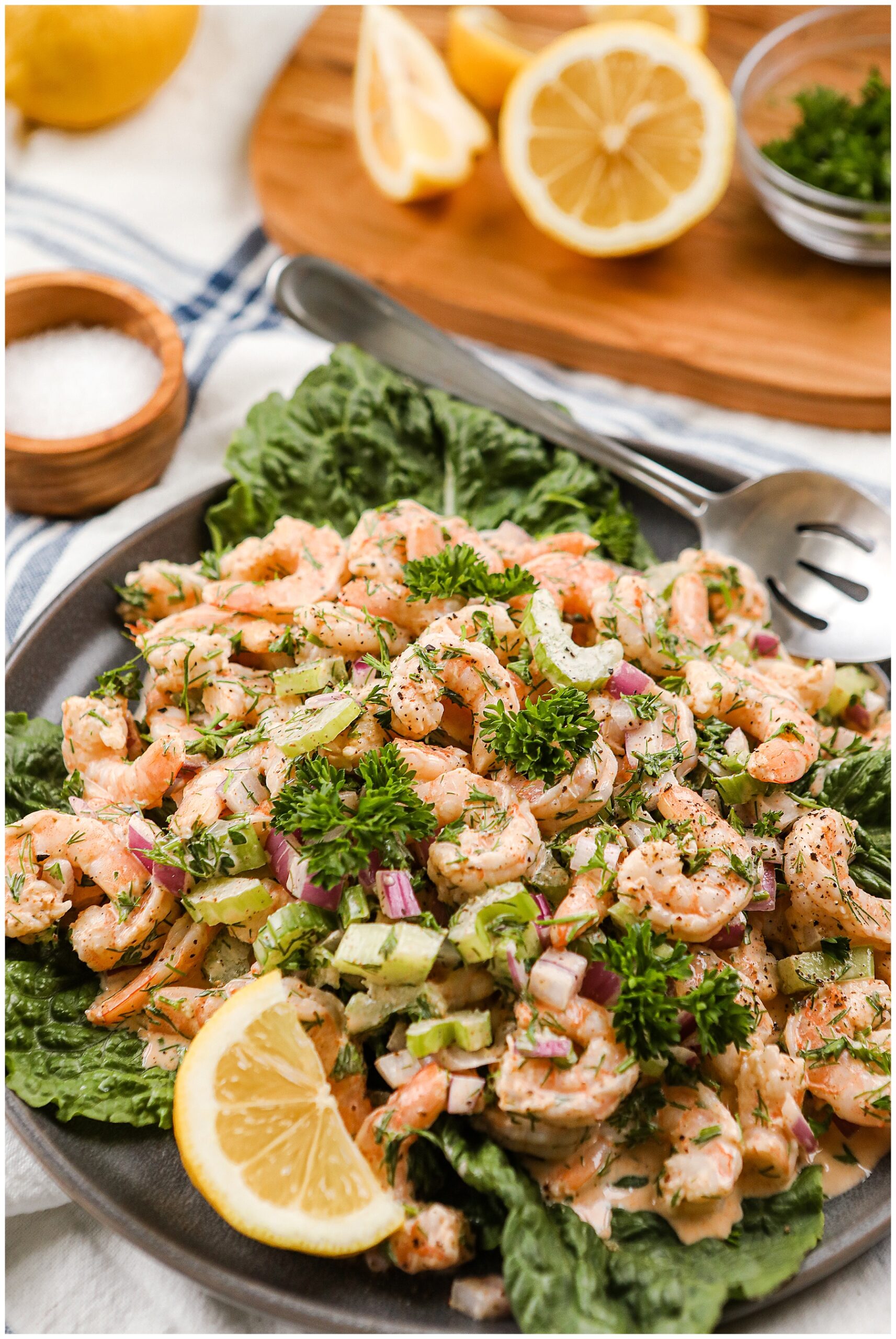 Easy Shrimp Salad with Old Bay Sugar Maple Farmhouse