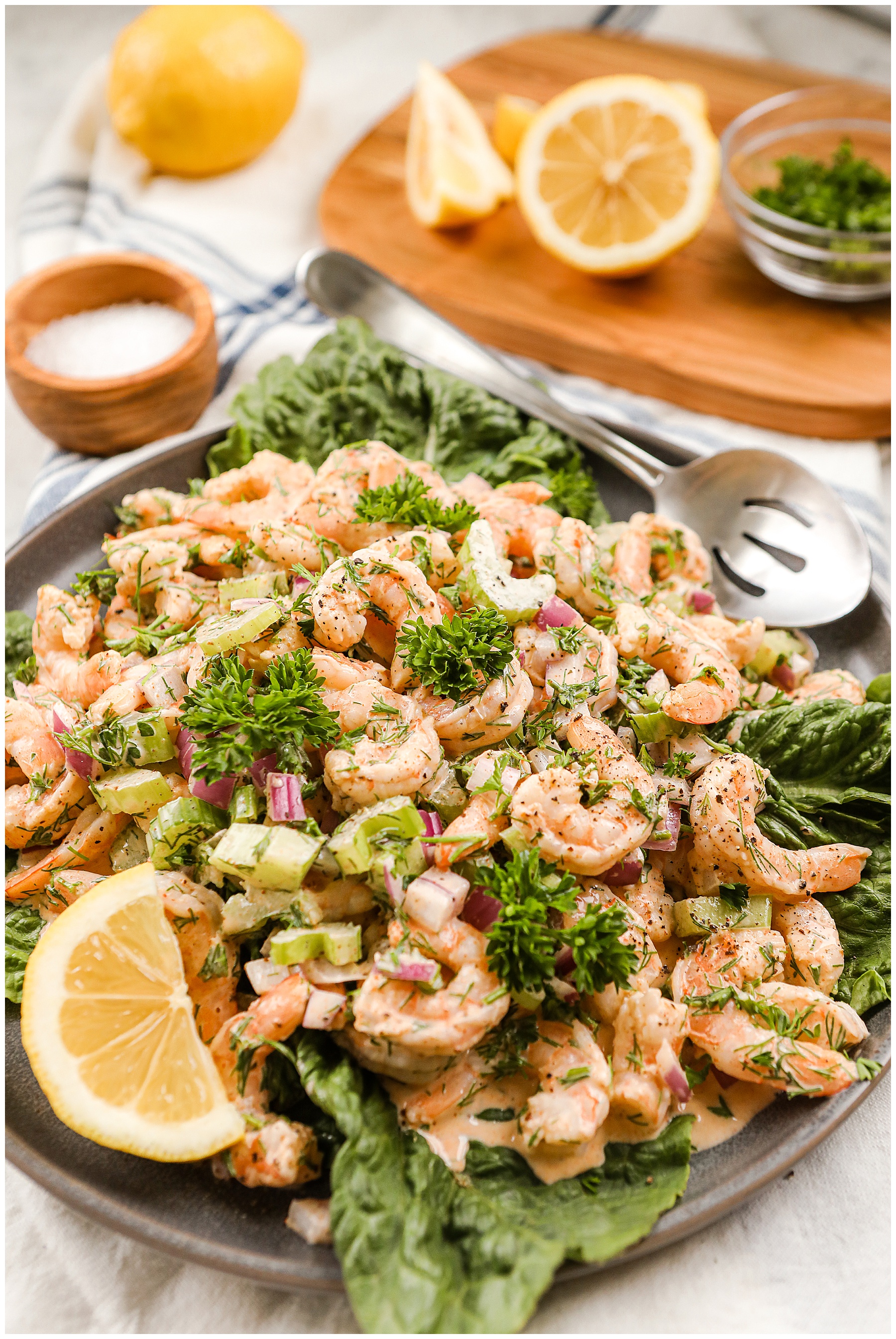 Shrimp Salad with Old Bay seasoning