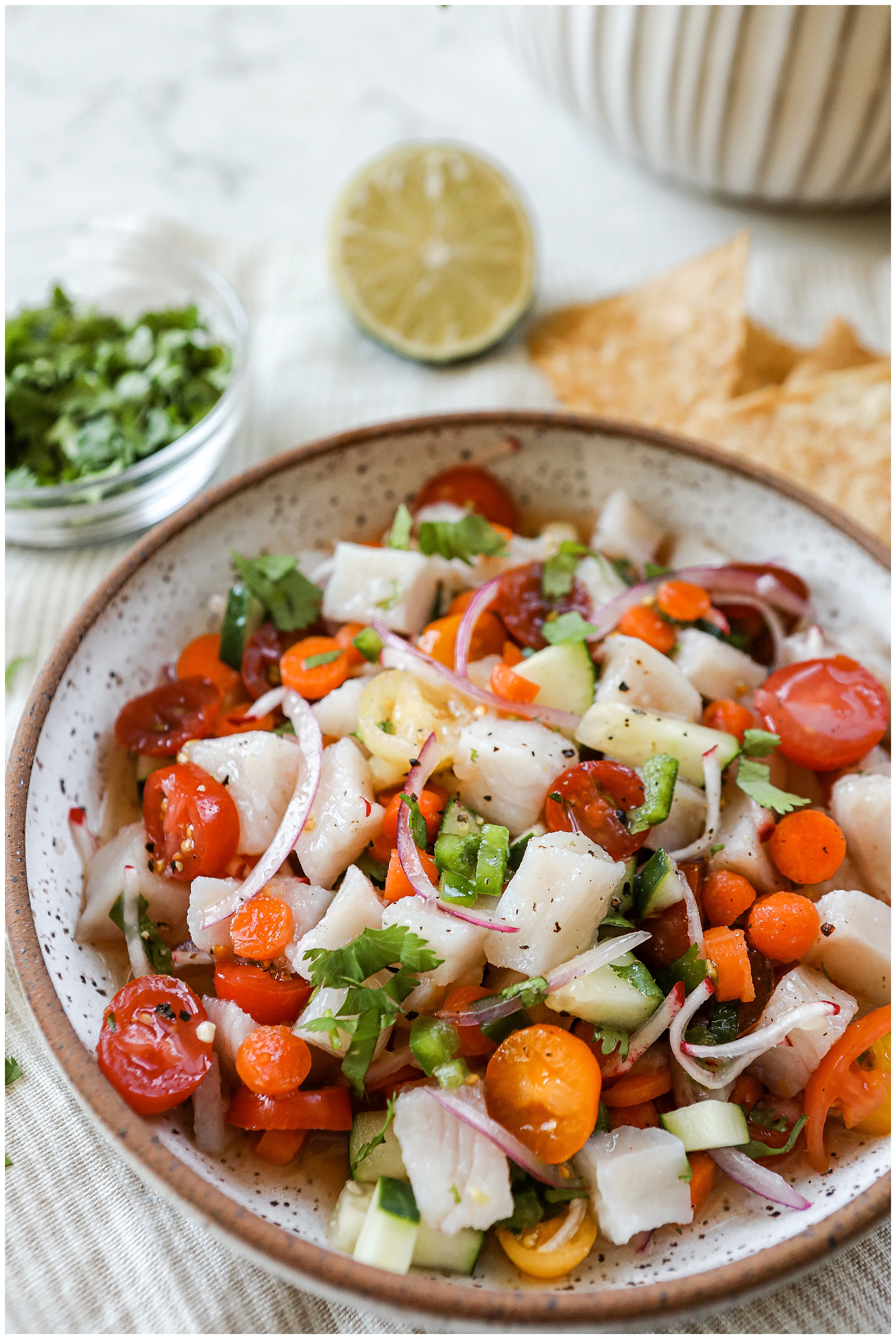 Ceviche with Tilapia