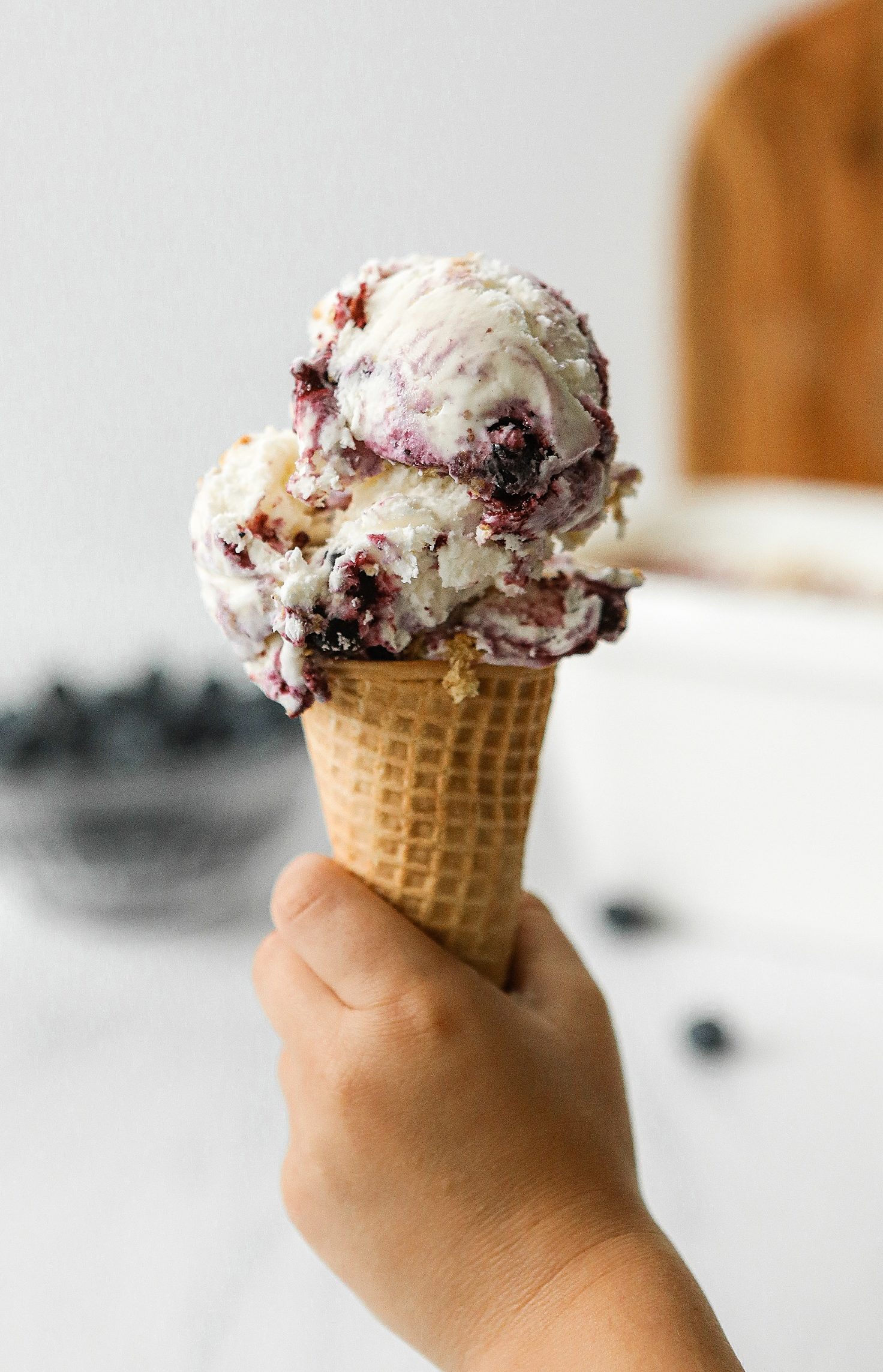 Blueberry Pie Ice Cream recipe