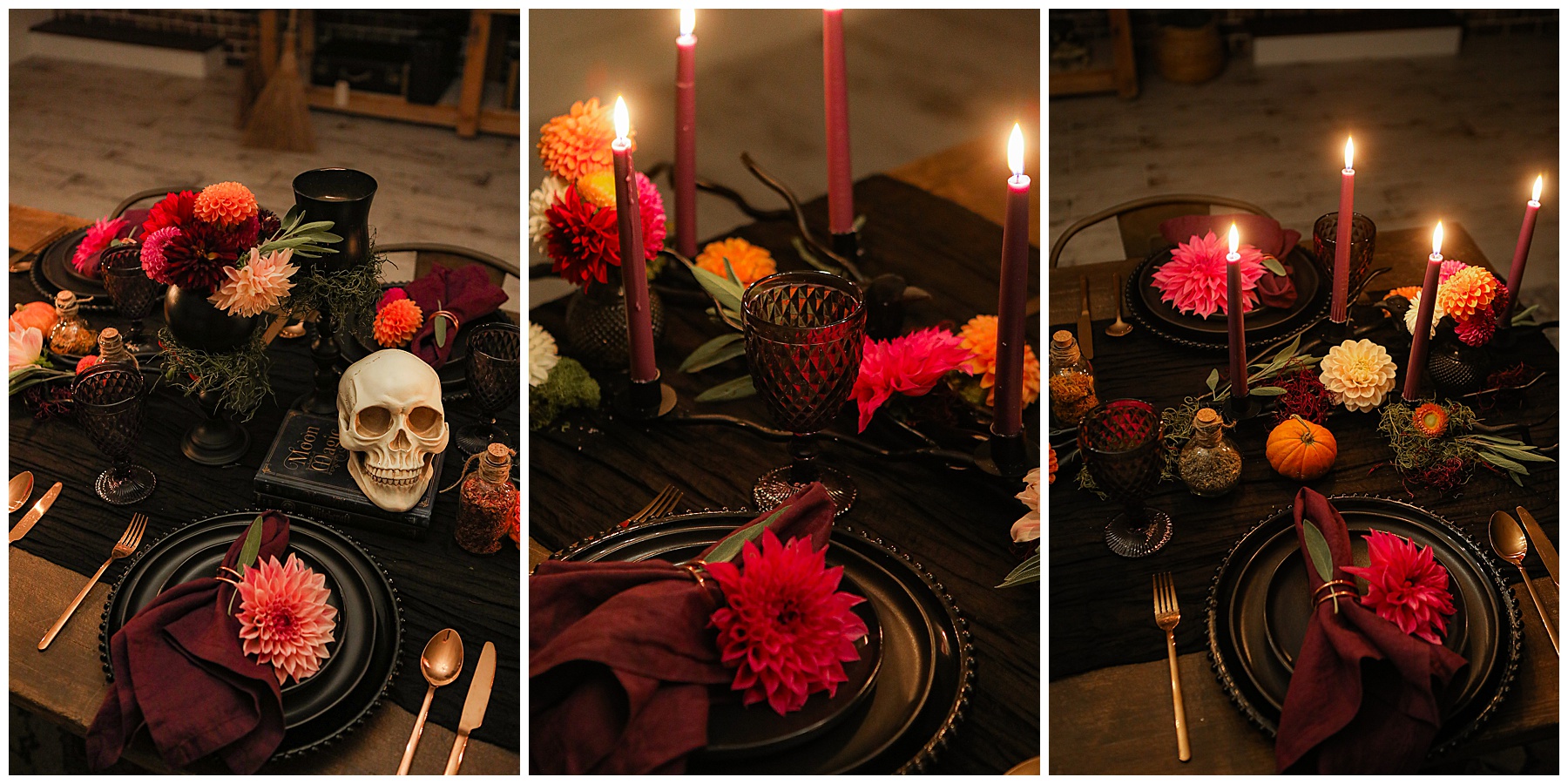 Samhain Halloween Table