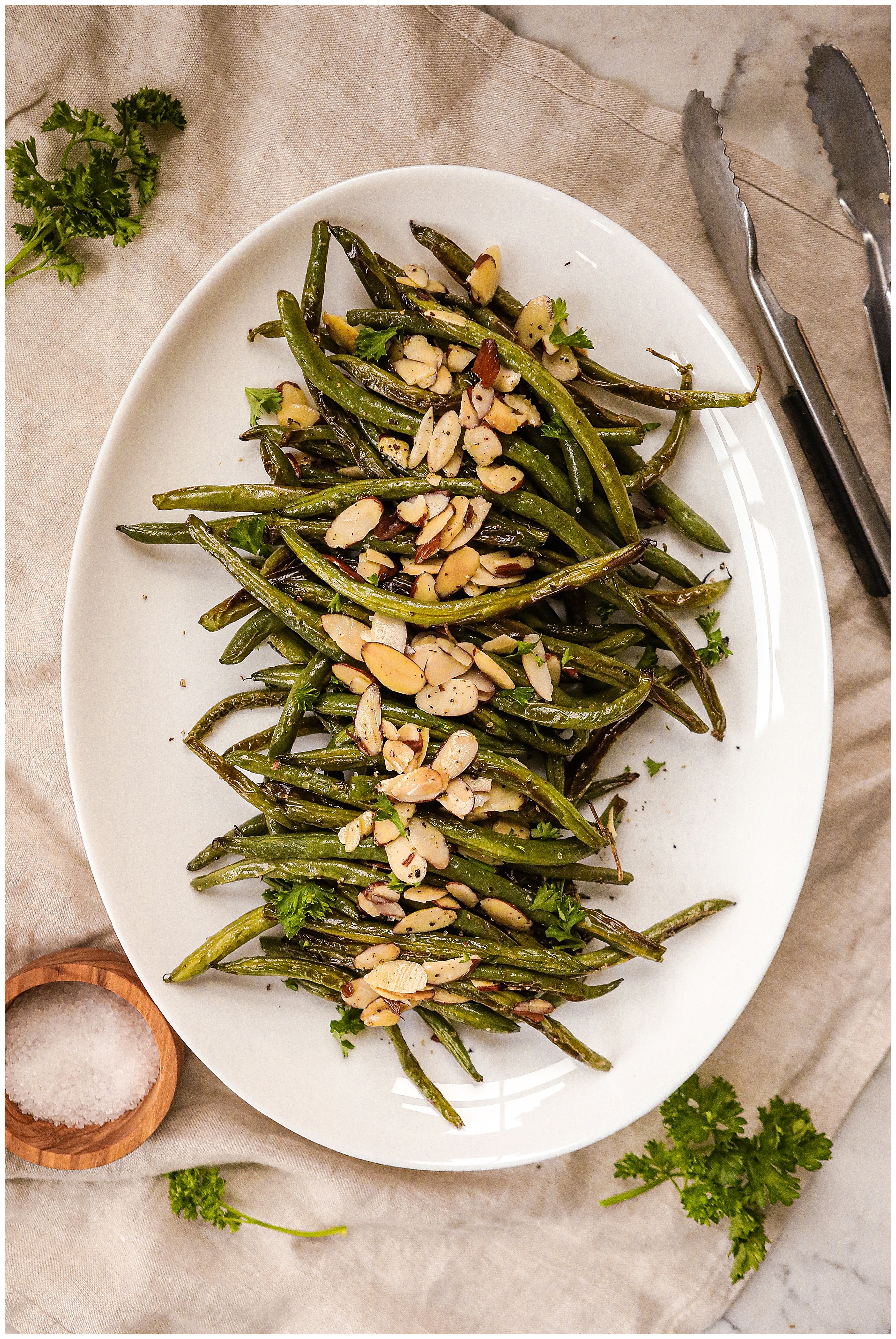 recipe for green beans with almonds