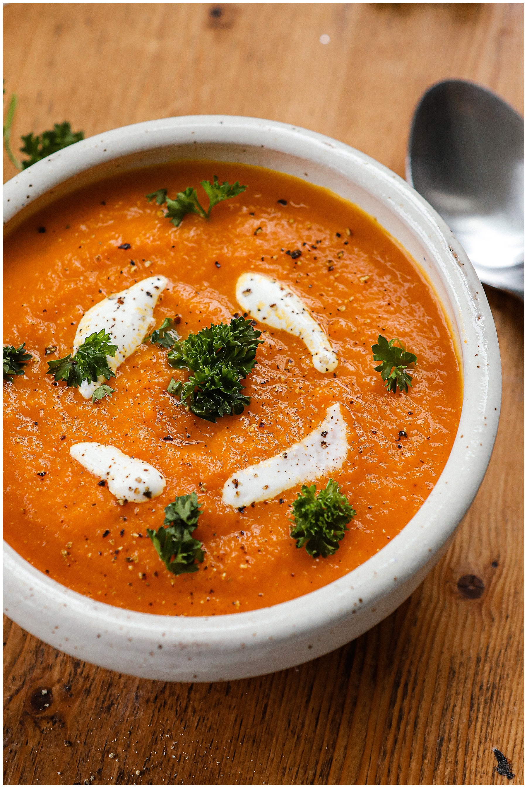 Carrot soup recipe with ginger