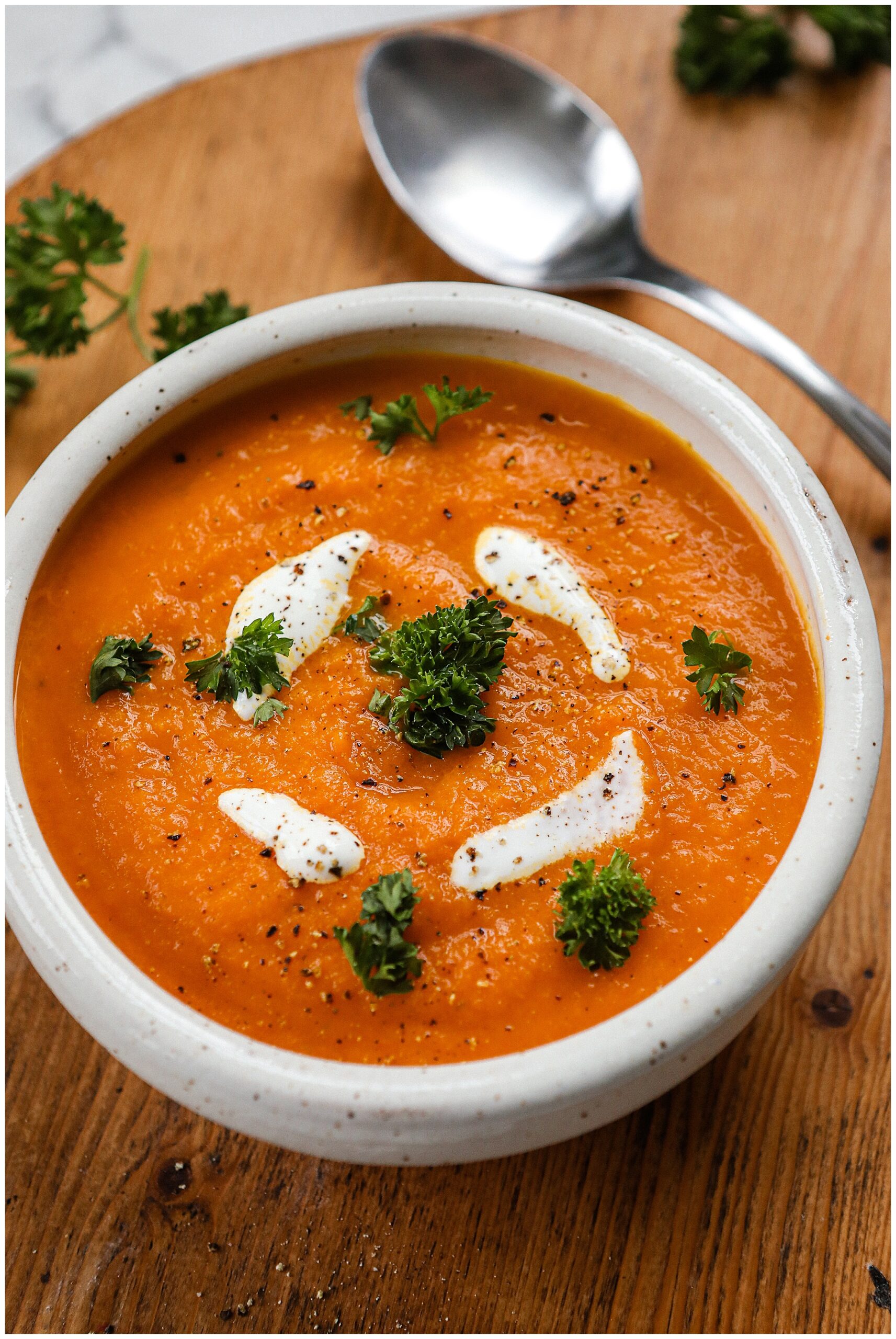 Carrot Soup - Easter Day recipes - Sugar Maple Farmhouse Carrot Soup - Easter Day recipes - Sugar Maple Farmhouse