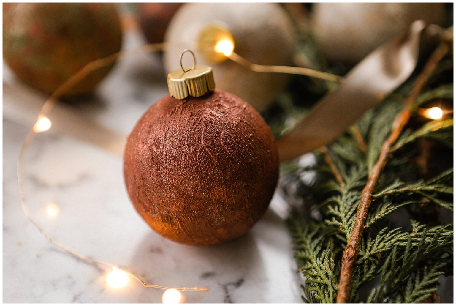 Rusty Vintage DIY Christmas Ornaments