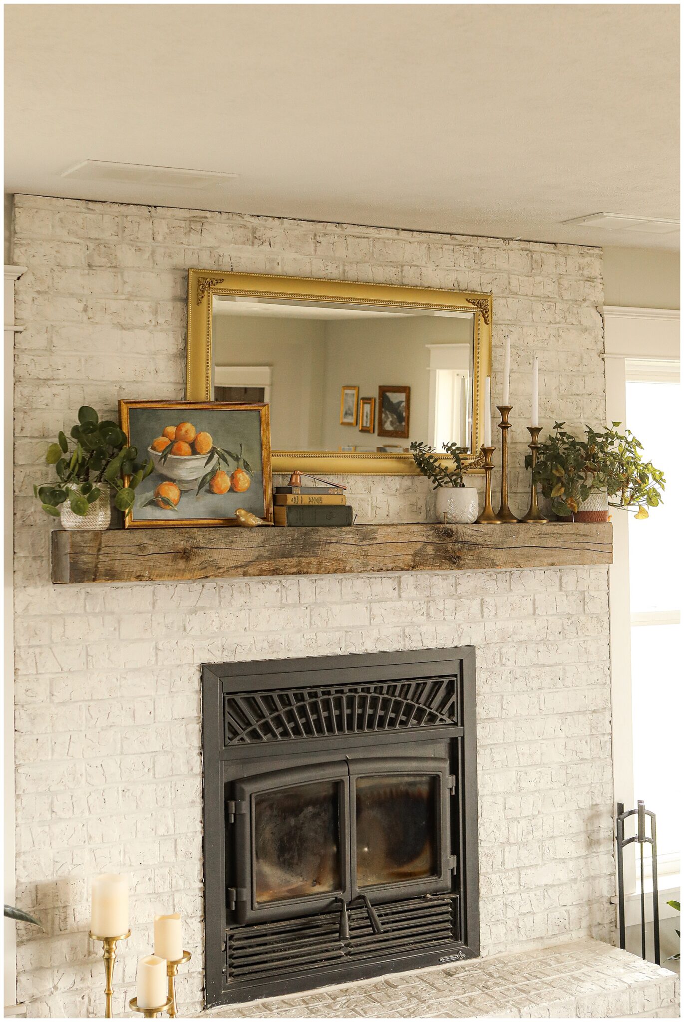 Mirror Makeover How to Paint a Mirror Frame