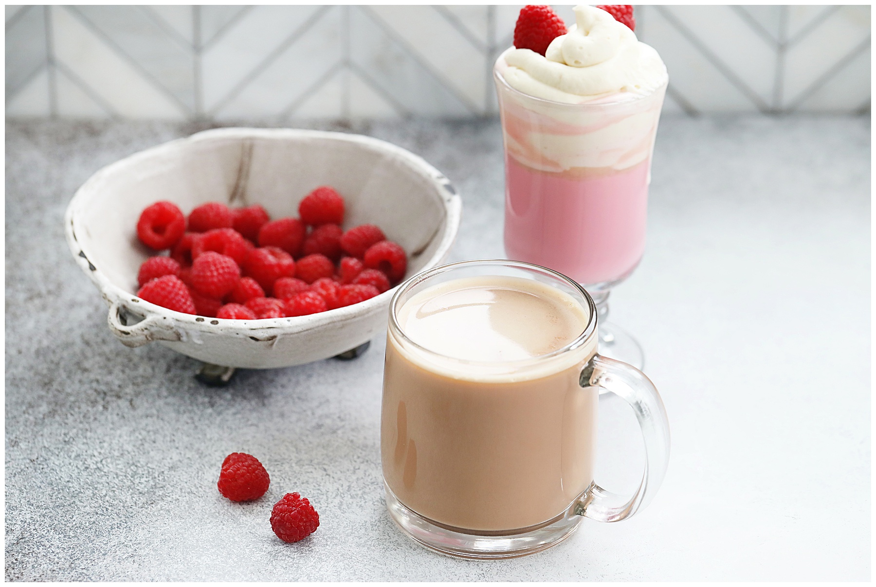 Raspberry Vanilla Latte