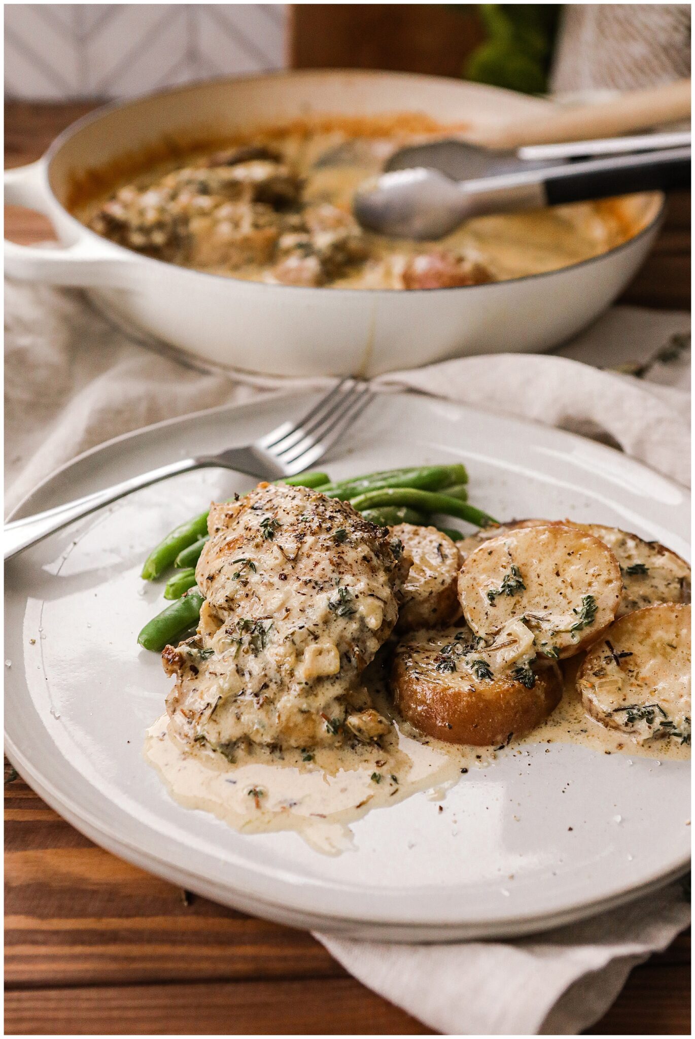 White Wine Dijon Chicken recipe