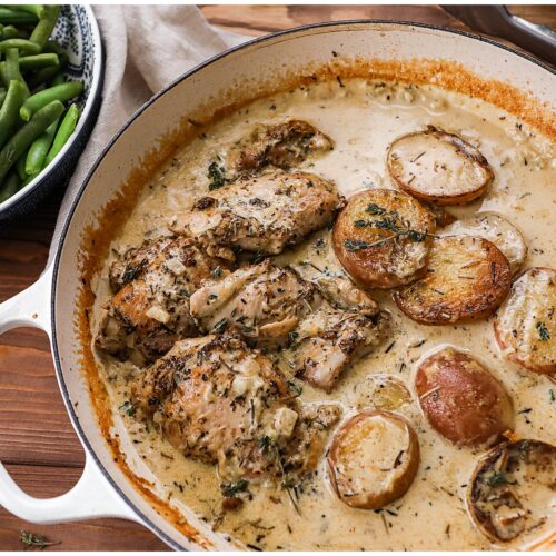 White Wine Dijon Chicken recipe