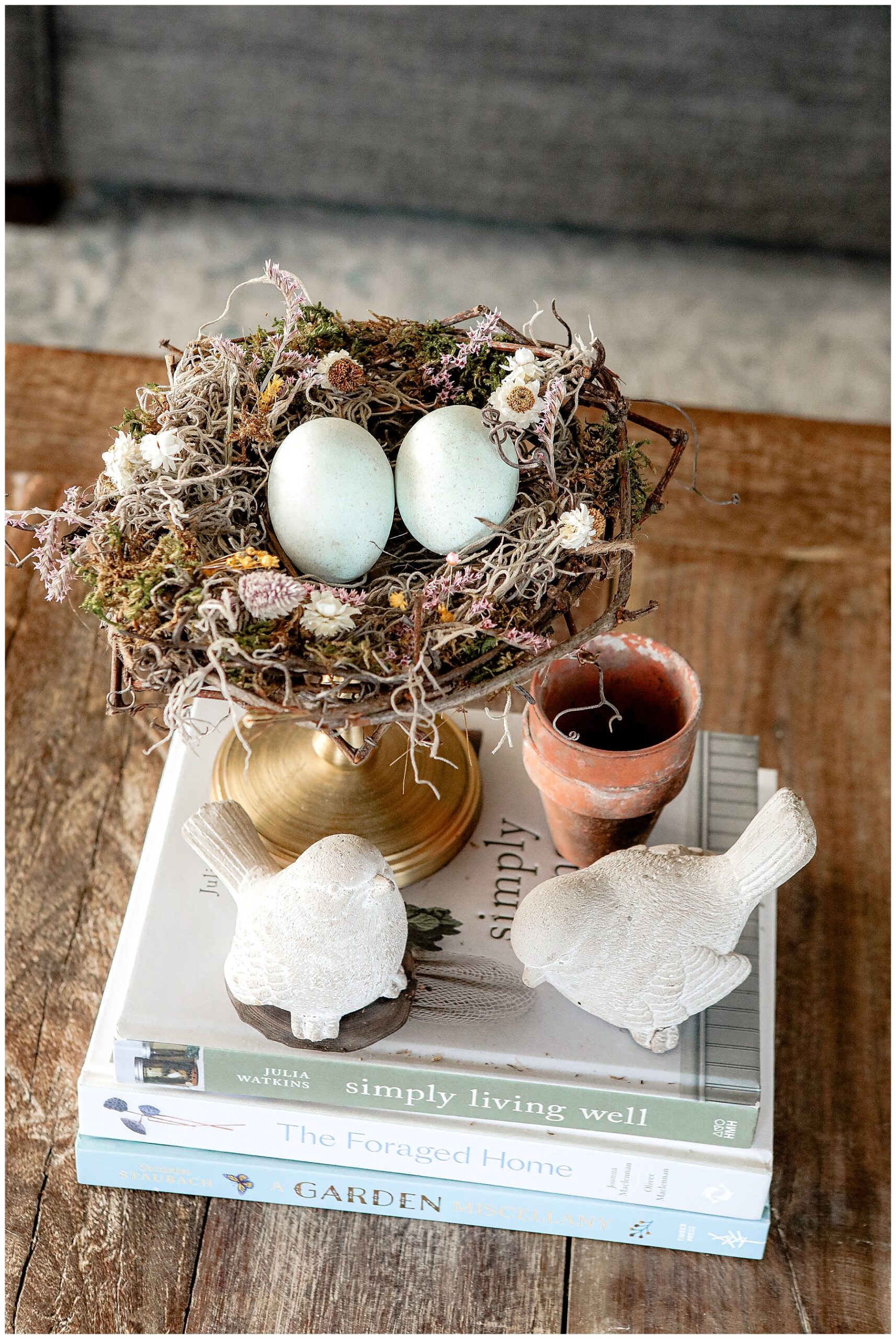 DIY Bird Nests for decoration 