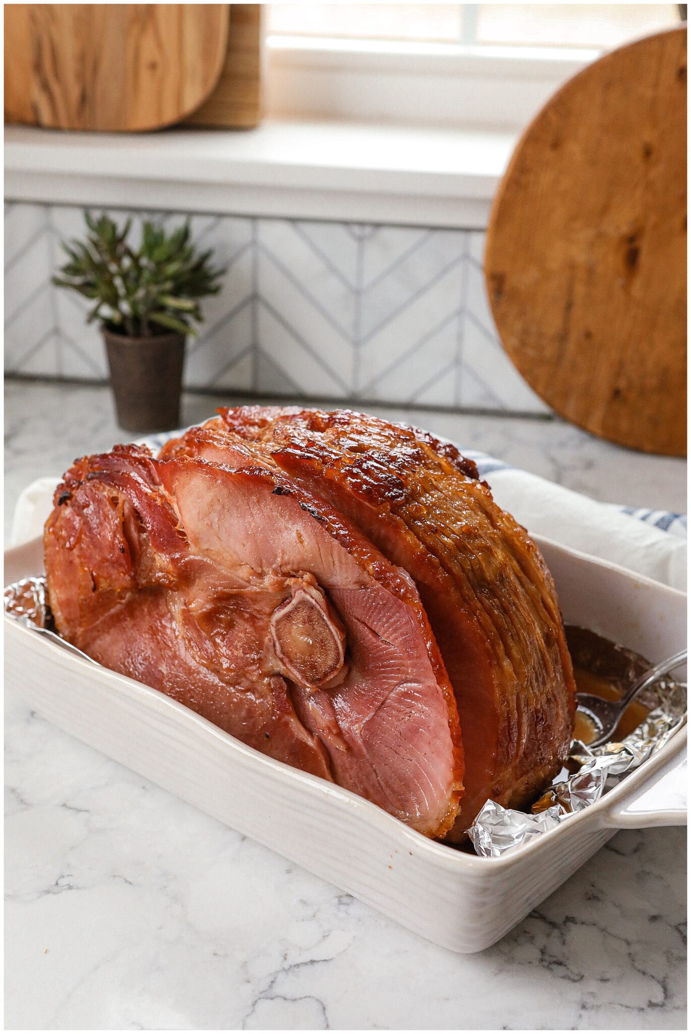 How to Cook a Ham with the Bone In - Sugar Maple Farmhouse