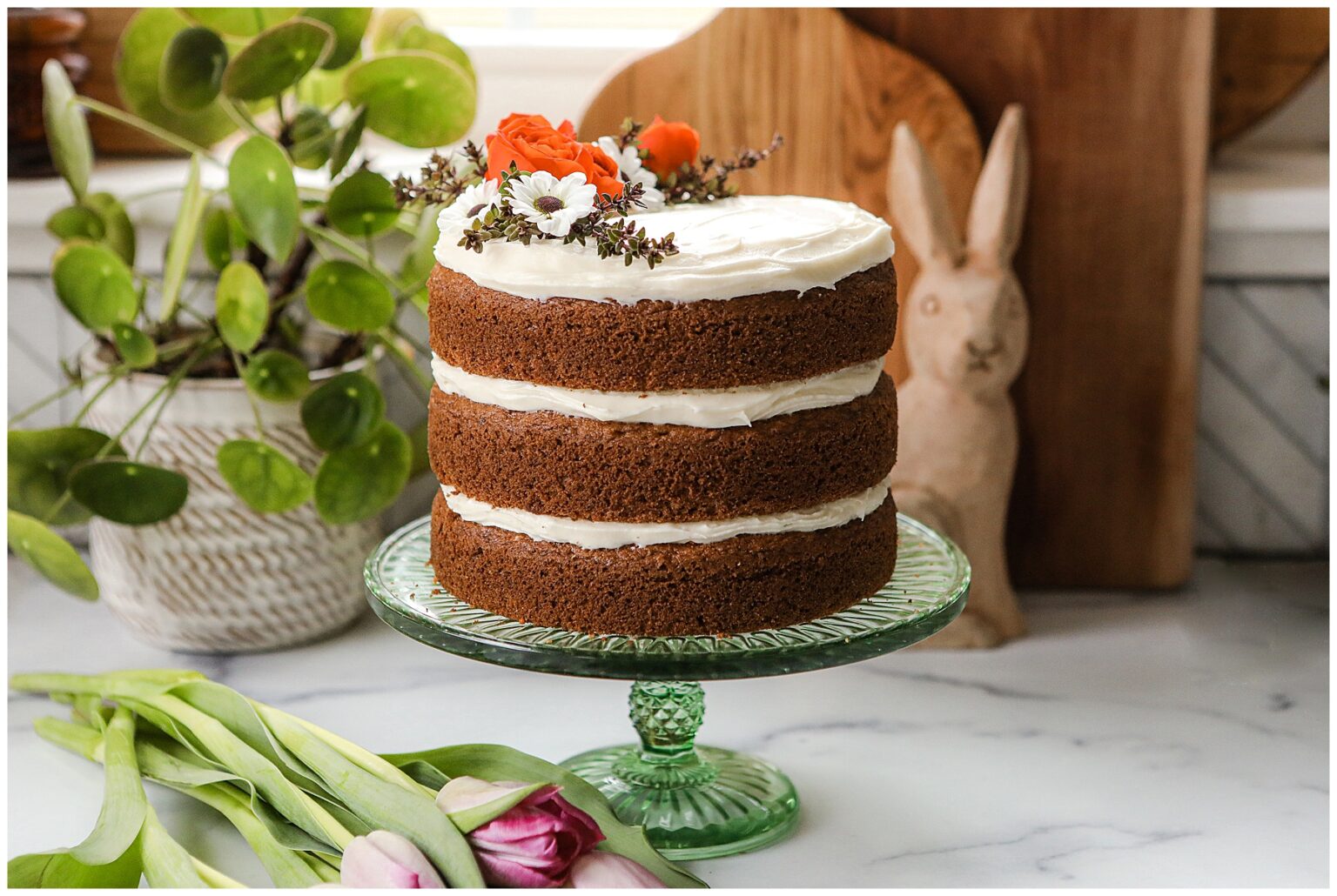 Classic Carrot Cake recipe from scratch