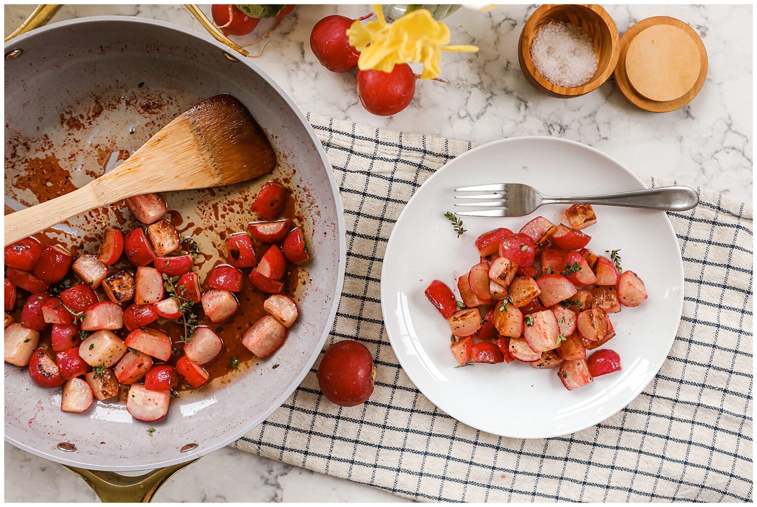 Buttered Roasted Radishes recipe