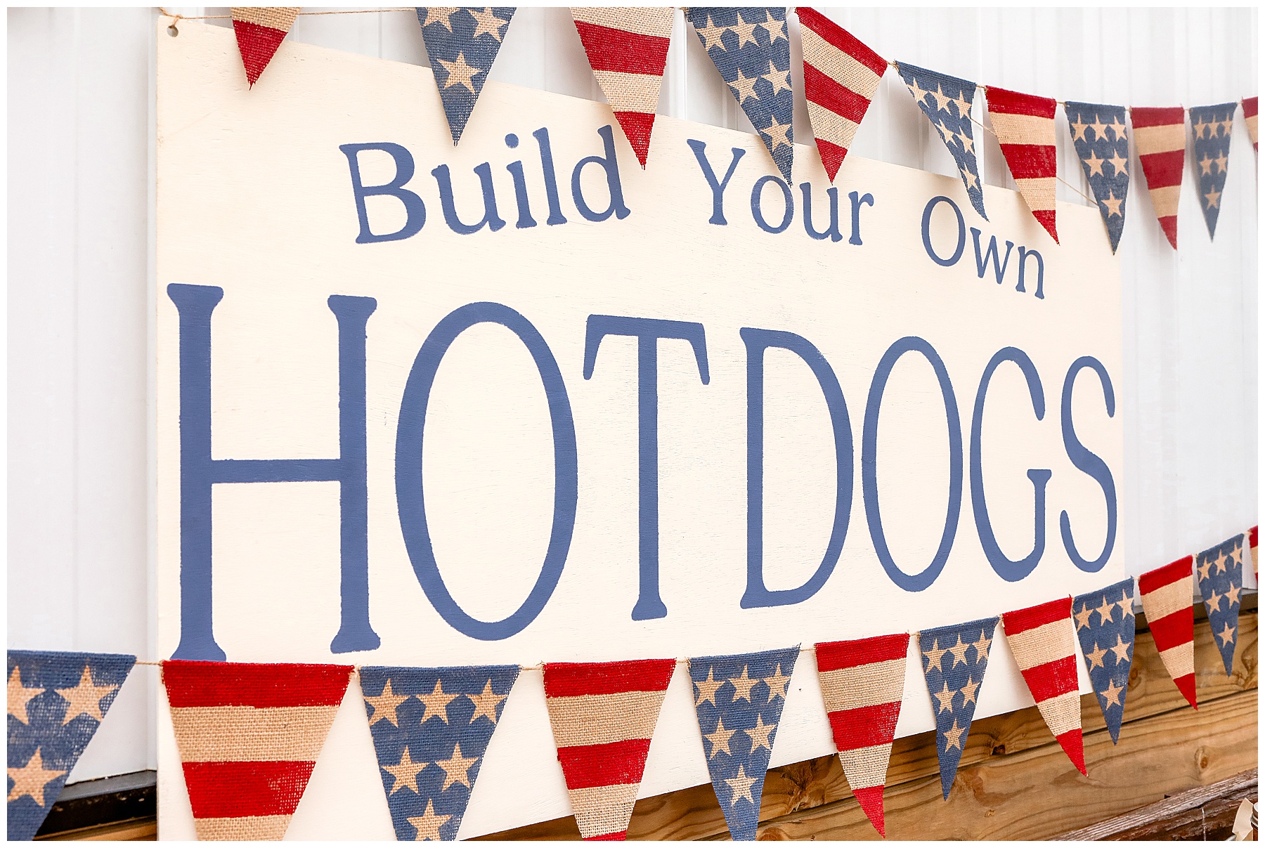 Hot Dog Bar Sign