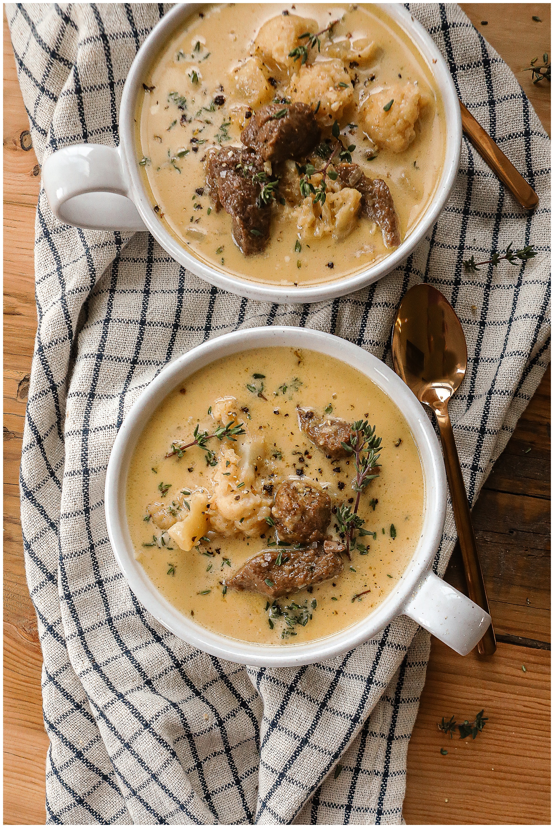 Steak and Cauliflower Soup recipe Steak and Cauliflower Soup recipe