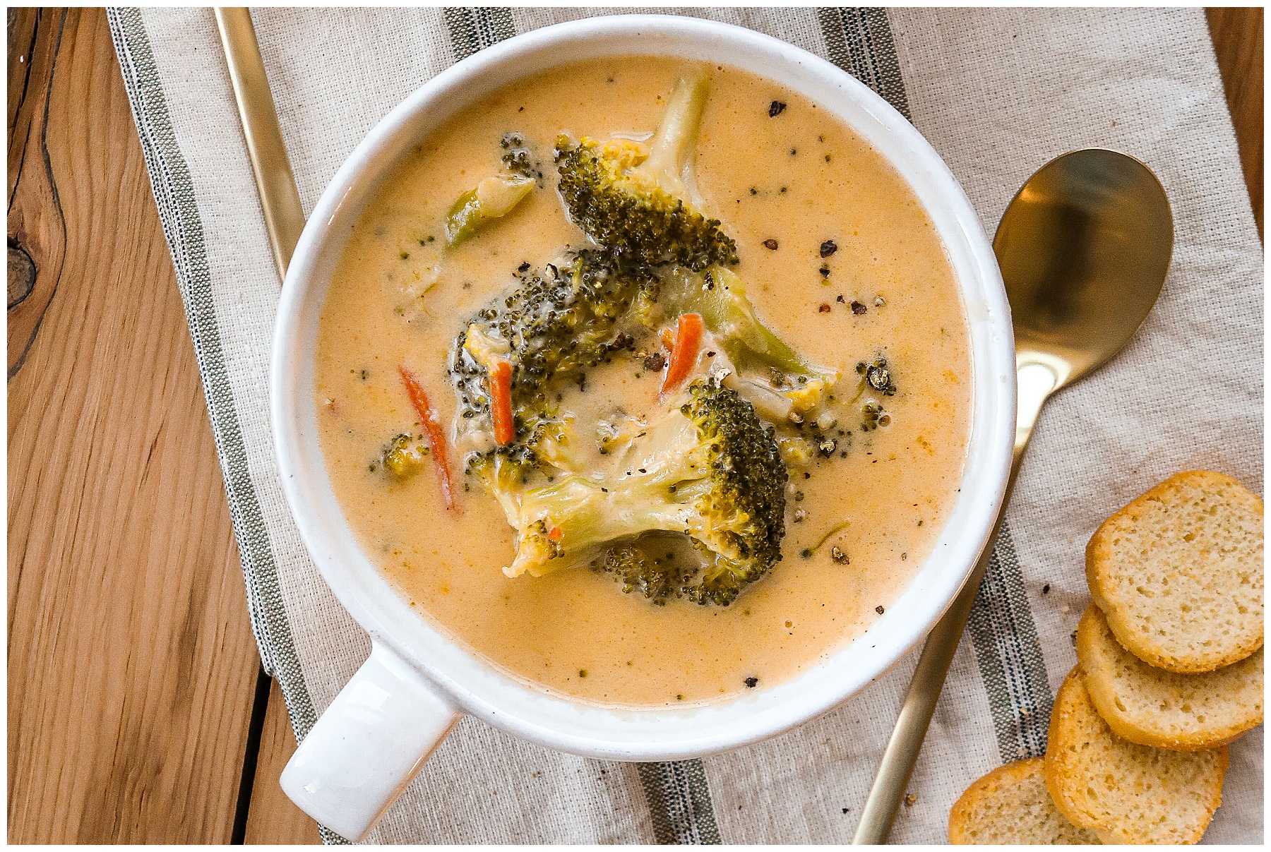 Easy Broccoli Cheese Soup recipe