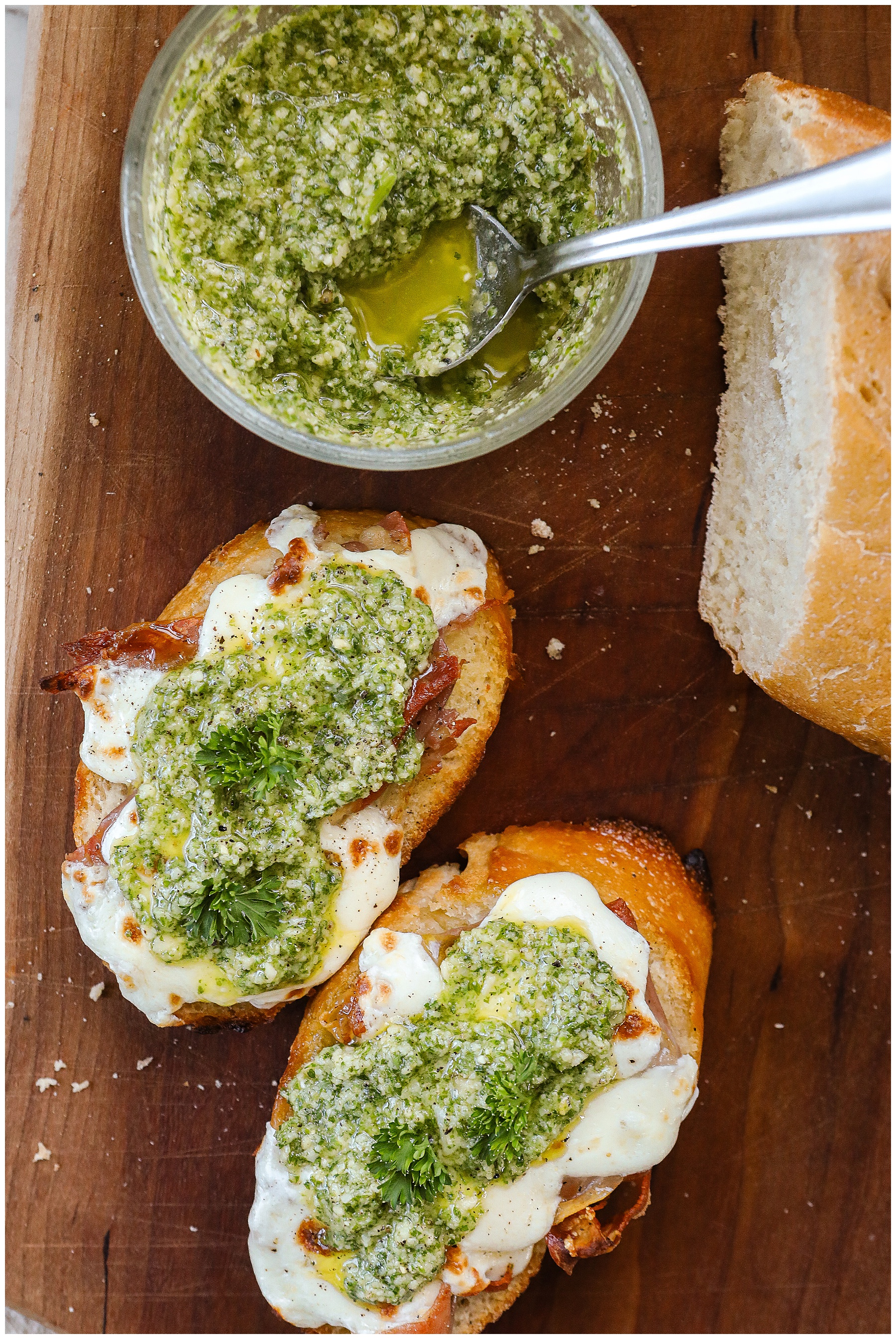 Garlic & Green Onion Pesto recipe