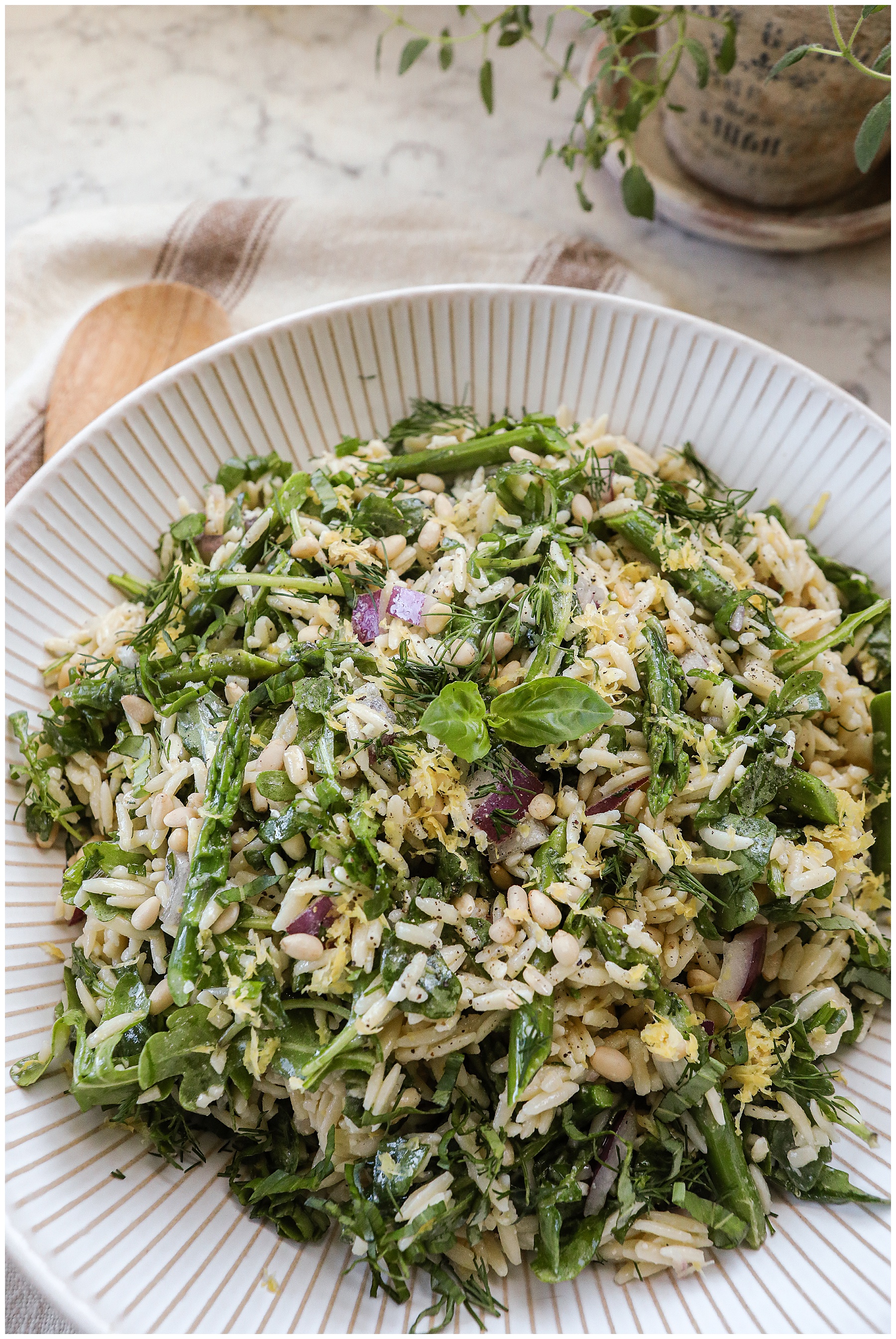 Orzo salad