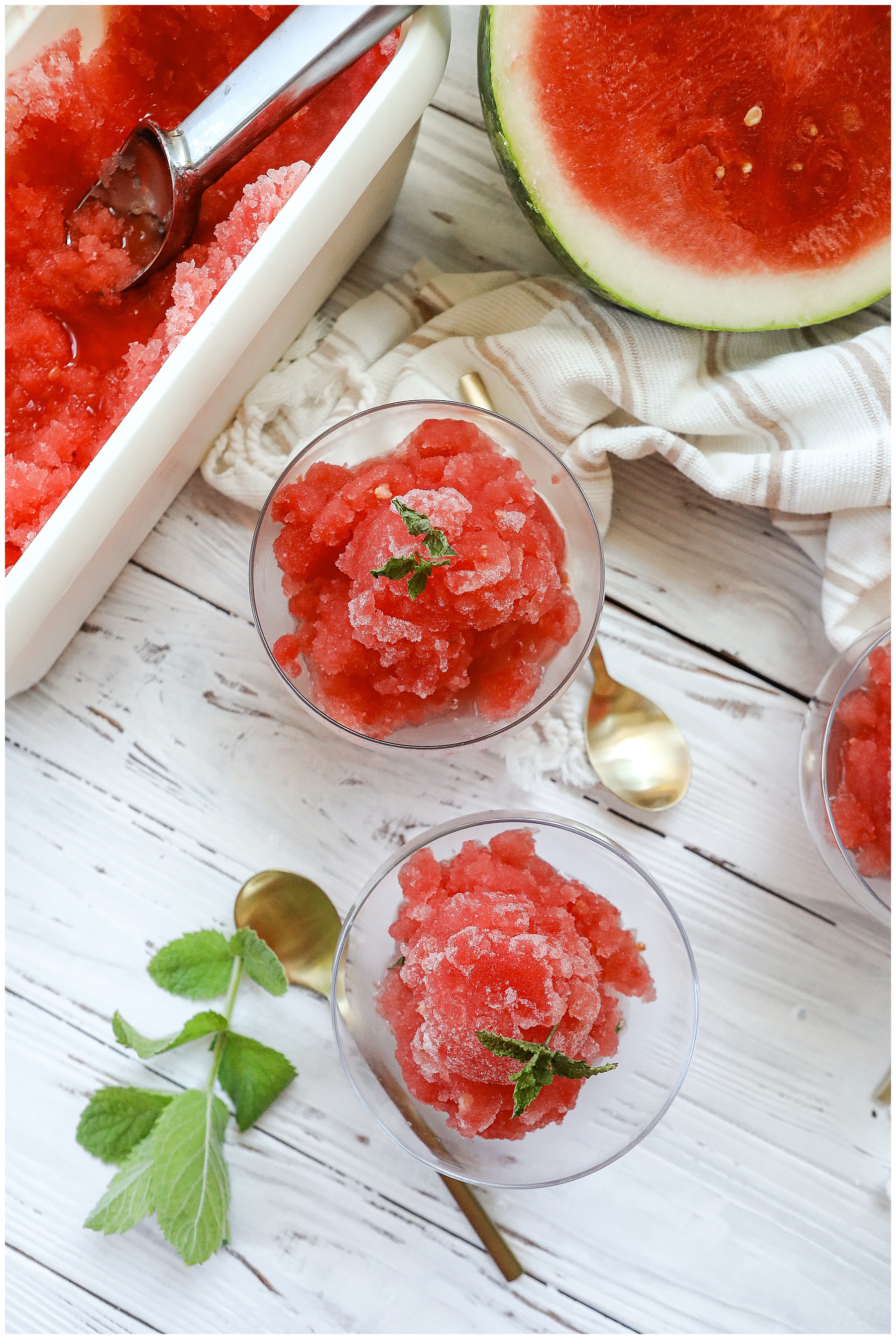 Watermelon Italian Ice - Sugar Maple Farmhouse