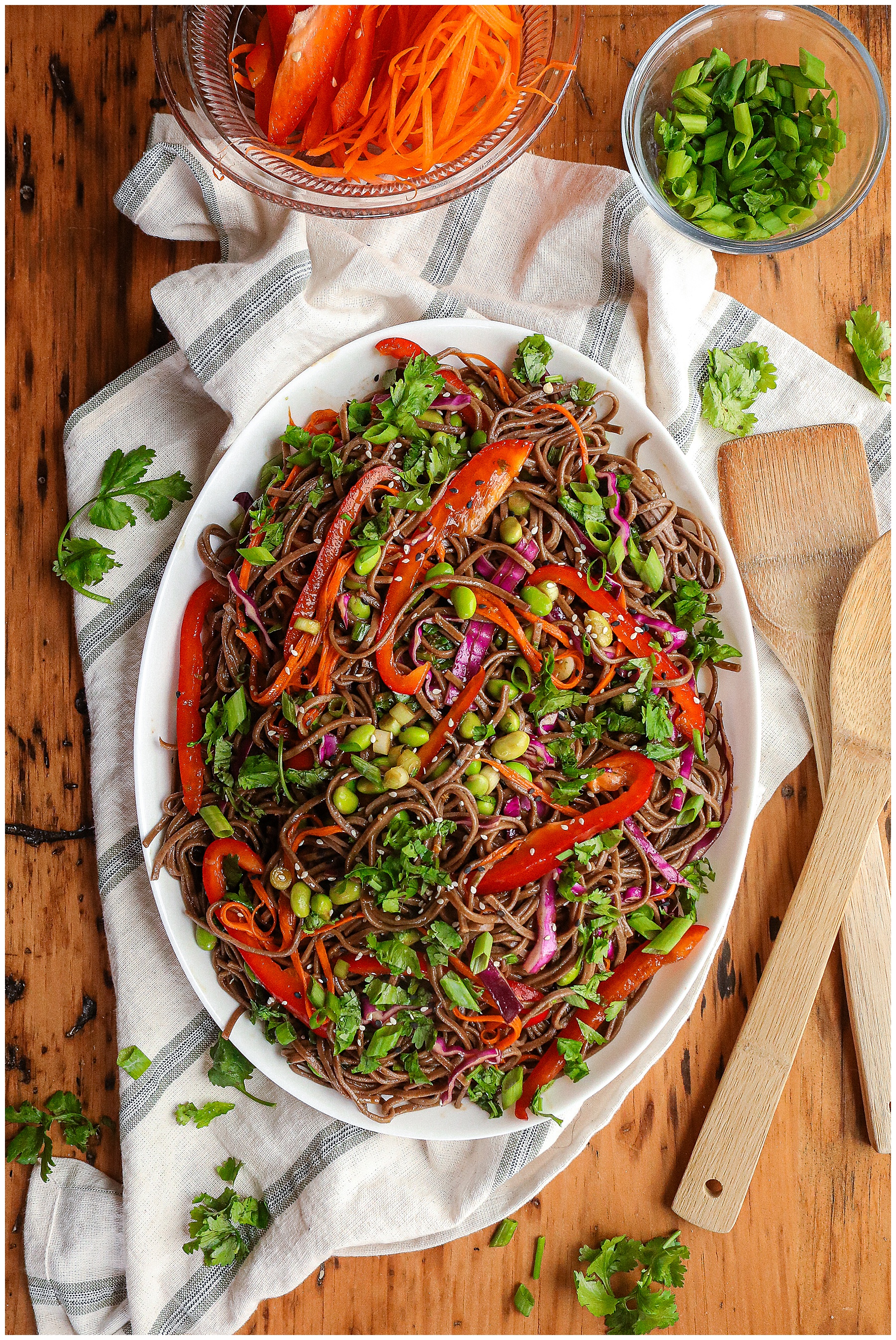 Cold Soba Noodle Salad