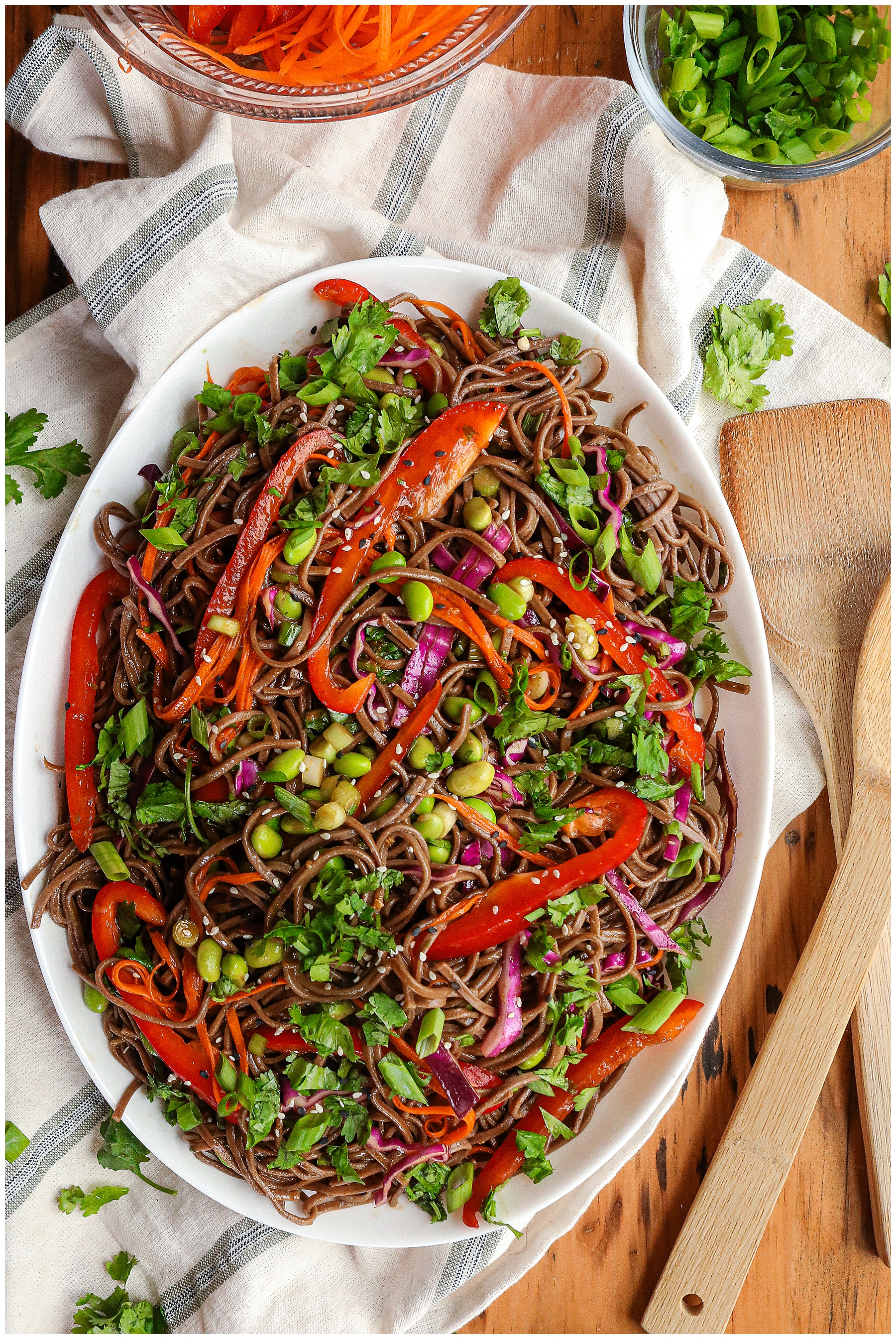 Cold Soba Noodle Salad