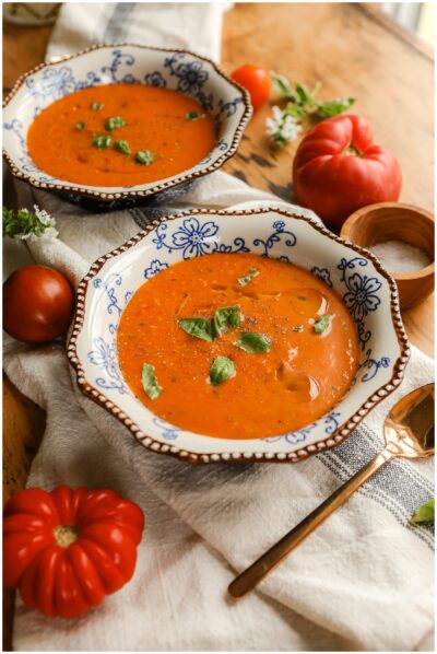 Heirloom Tomato Gazpacho Recipe