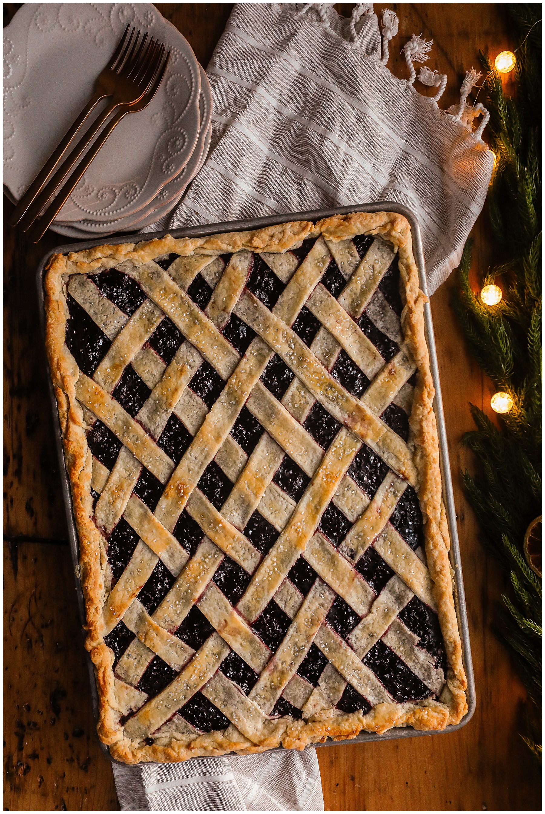 Blackberry Slab Pie - Sugar Maple Farmhouse Blackberry Slab Pie - Sugar Maple Farmhouse