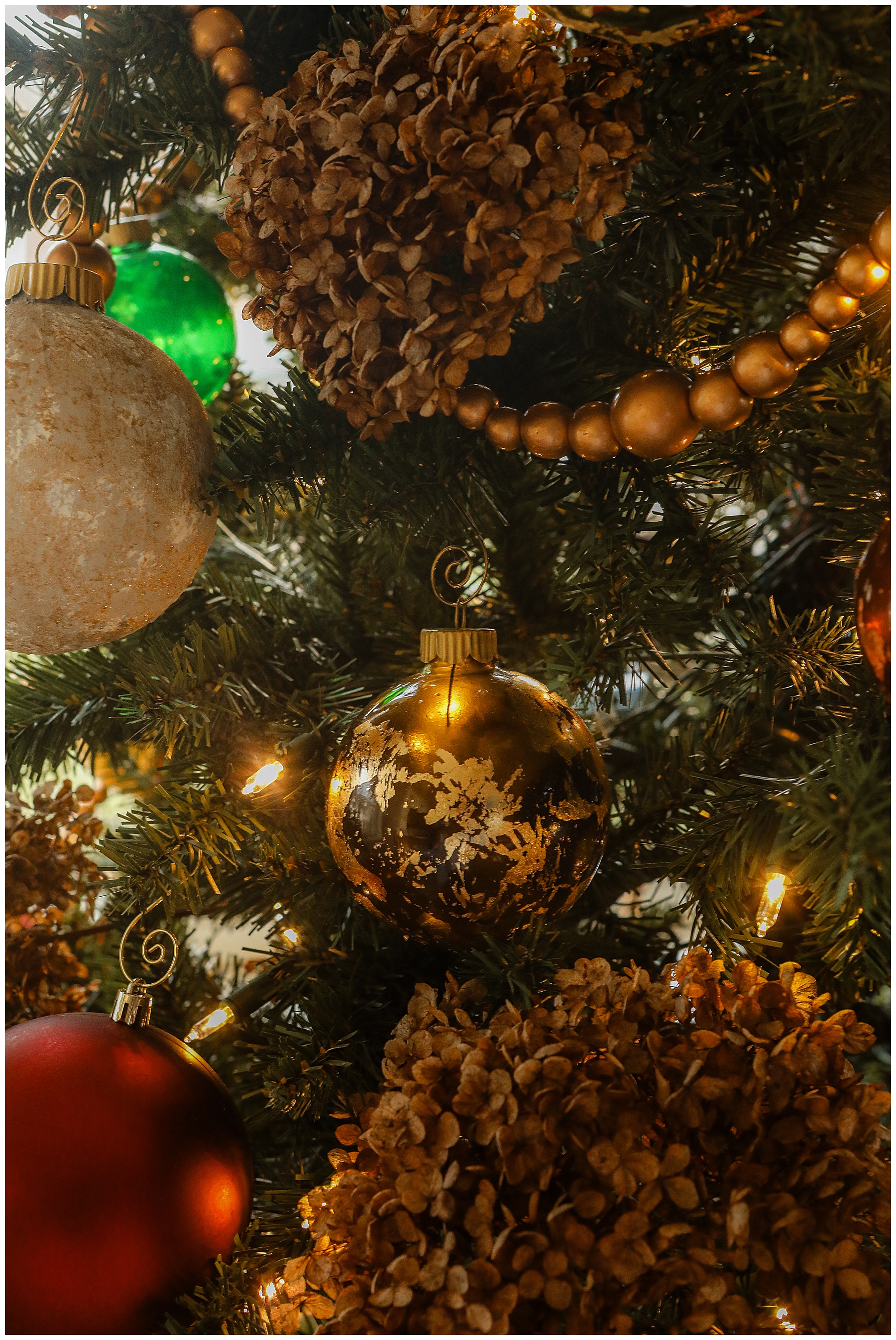 Gold Leaf Ornaments - Sugar Maple Farmhouse