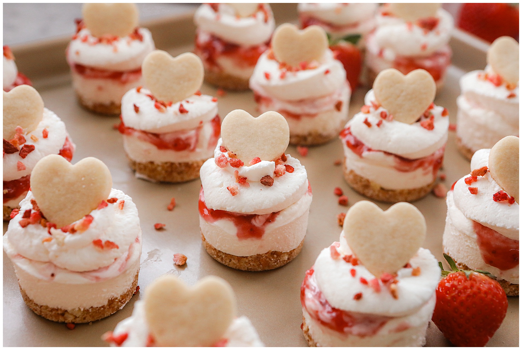 Mini cheesecake dessert - Sugar Maple Farmhouse