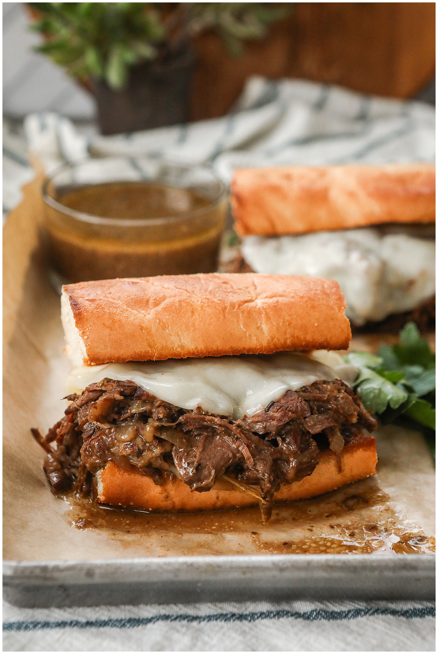 Slow Cooker Pot Roast Sandwiches - Sugar Maple Farmhouse